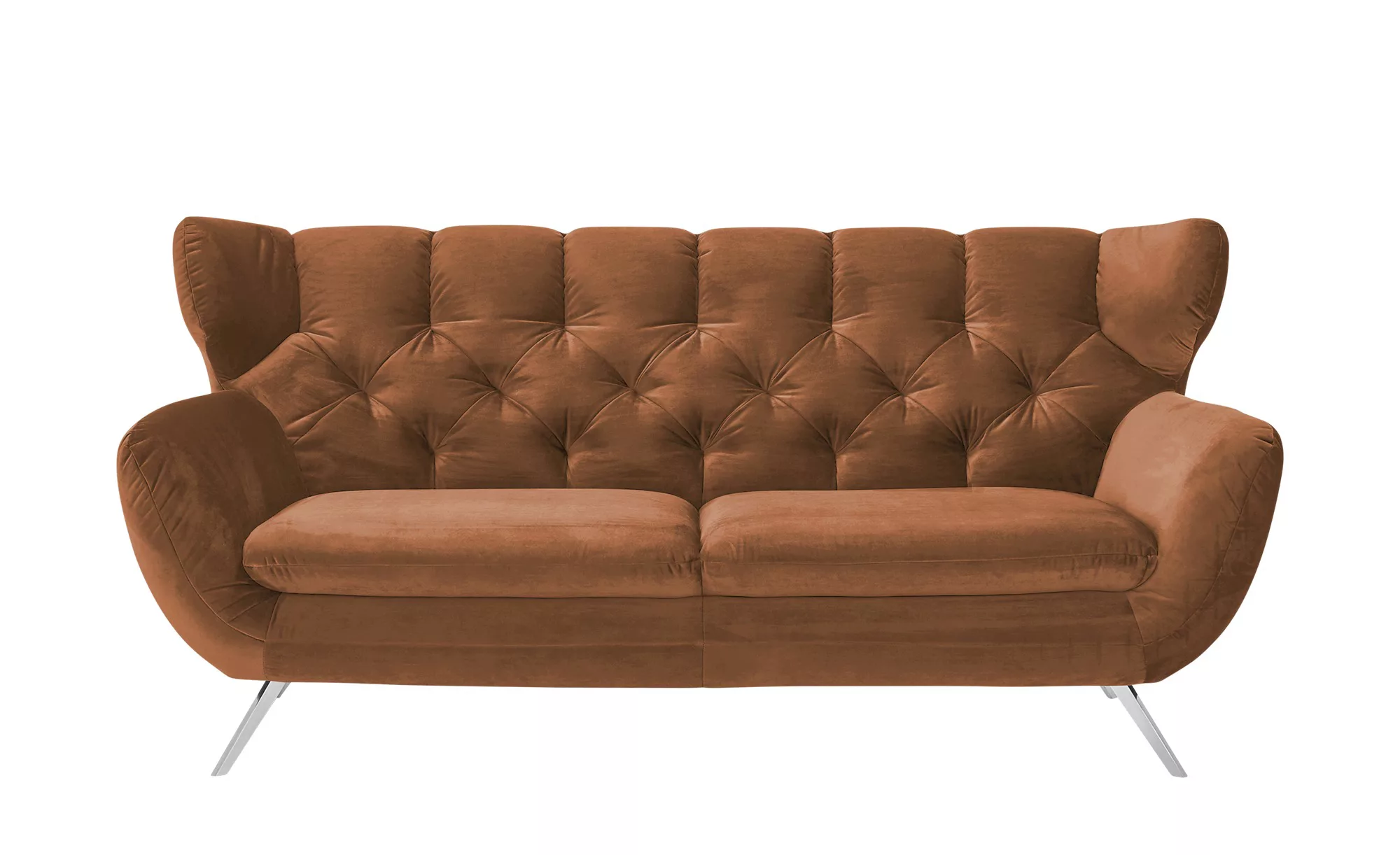 pop Sofa  Caldara ¦ braun ¦ Maße (cm): B: 200 H: 94 T: 95 Polstermöbel > So günstig online kaufen