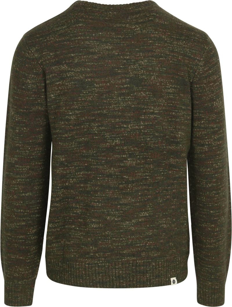 Anerkjendt Pullover Sune Wool Mix Melange Grün - Größe L günstig online kaufen