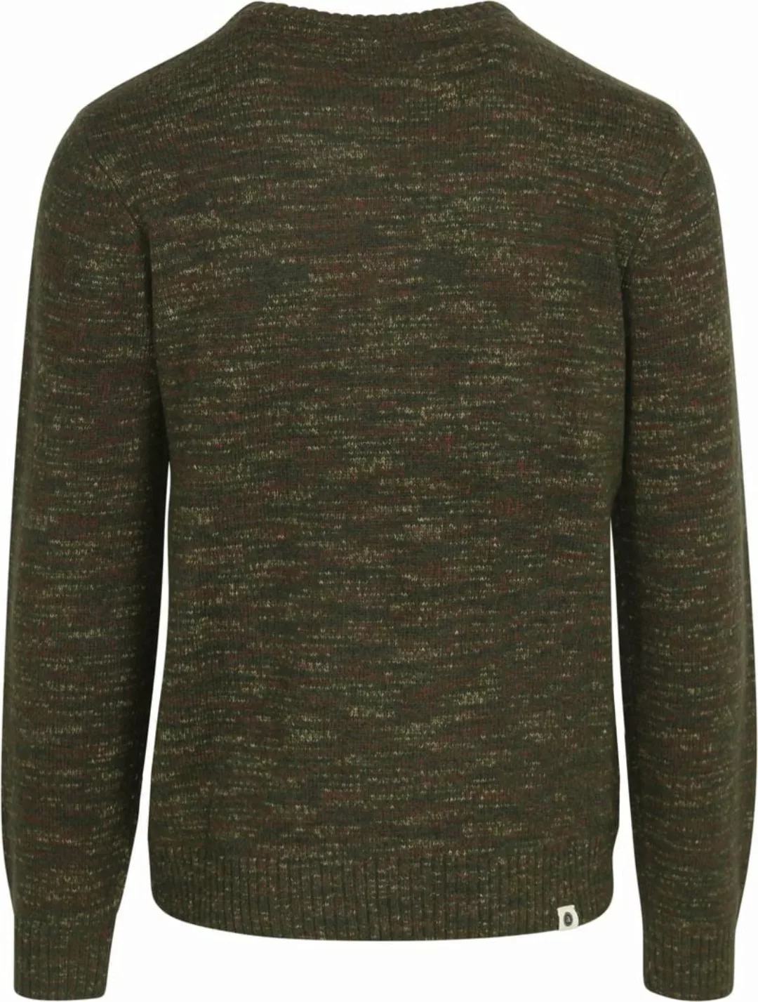 Anerkjendt Pullover Sune Wool Mix Melange Grün - Größe XL günstig online kaufen