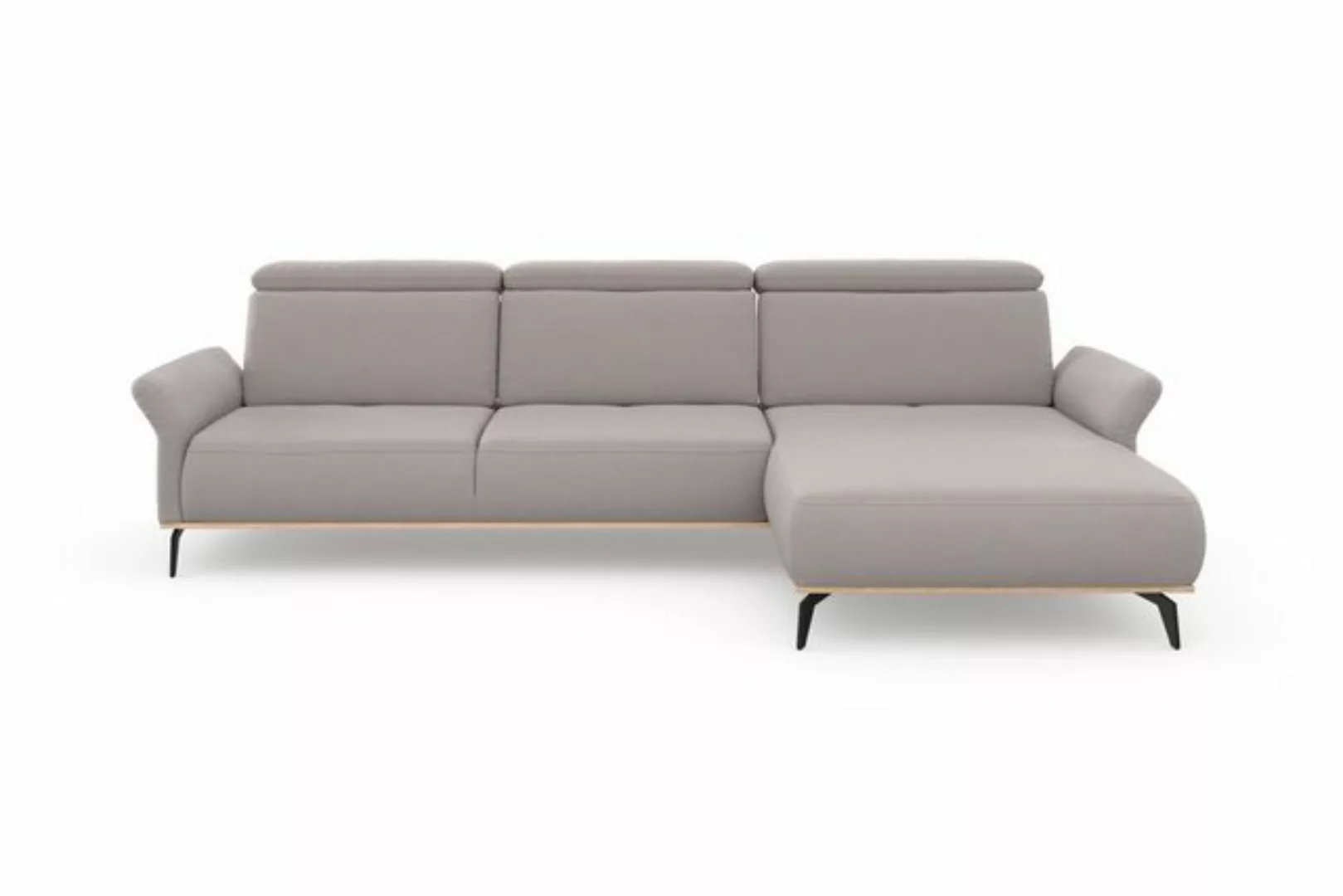 Places of Style Ecksofa Fjord L-Form, massiv, wahlweise mit Armlehnfunktion günstig online kaufen