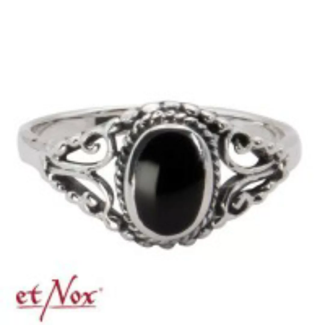 Silberring Black Ornament' mit Onyx günstig online kaufen