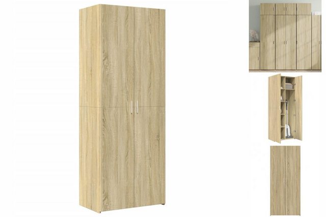 vidaXL Kleiderschrank Kleiderschrank Highboard Sonoma-Eiche 70x42,5x185 cm günstig online kaufen