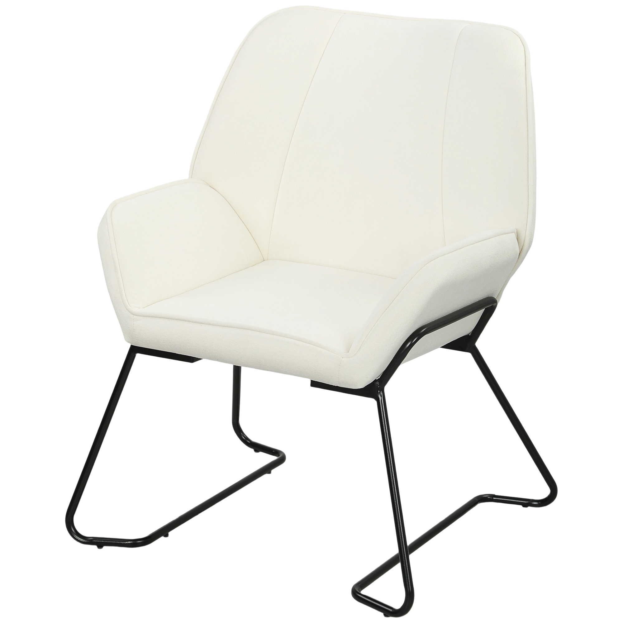 HOMCOM Loungesessel Moderner Lesesessel mit Breitem und Gepolstertem Sitz, günstig online kaufen