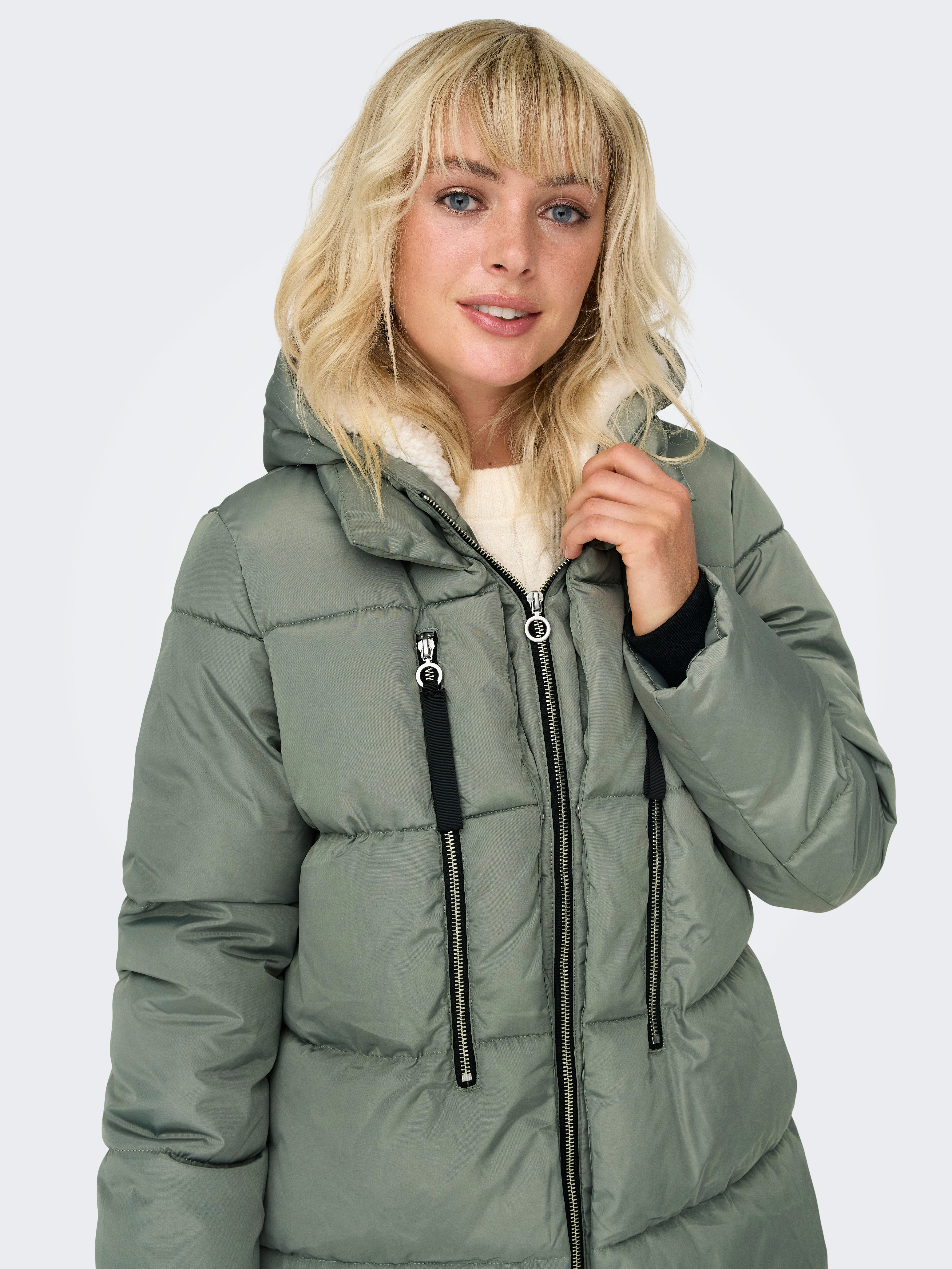 ONLY Steppmantel "ONLNEWNORA LONG PUFFER COAT LIFE CC OTW" günstig online kaufen