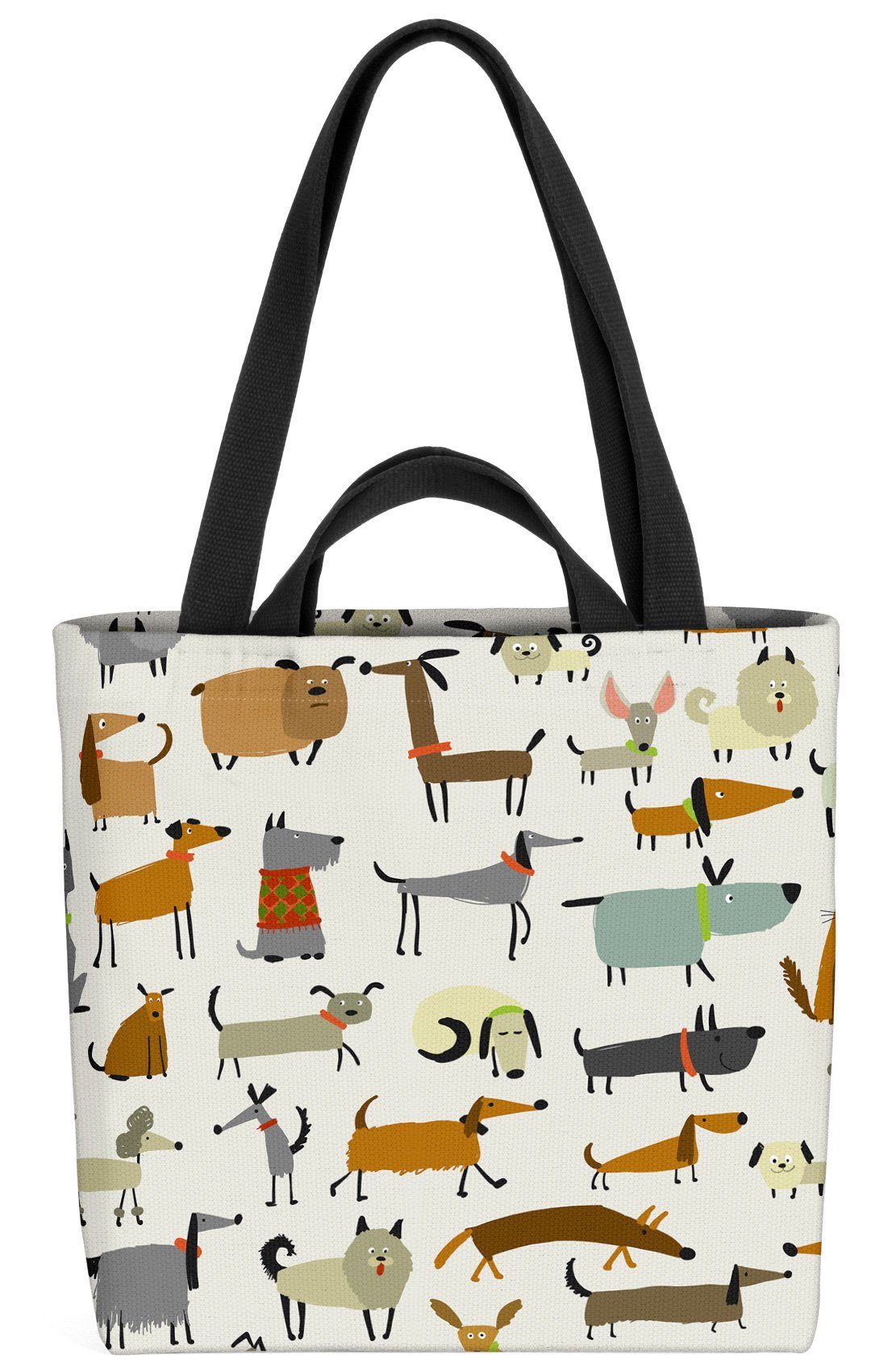 VOID Henkeltasche (1-tlg), Hunderassen Party Spazieren günstig online kaufen
