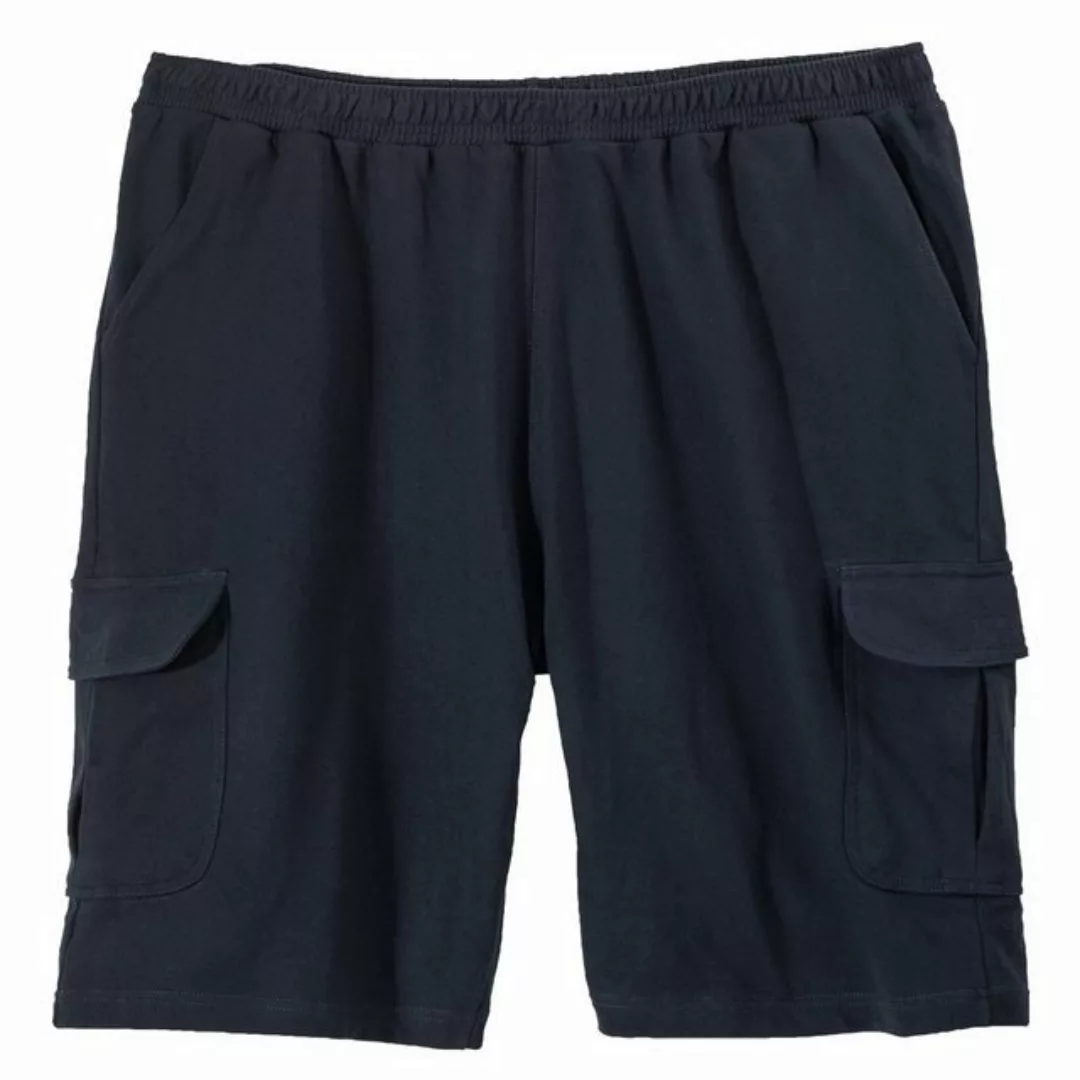 ADAMO Cargoshorts Übergrößen Sweat-Cargoshorts navy Adamo günstig online kaufen