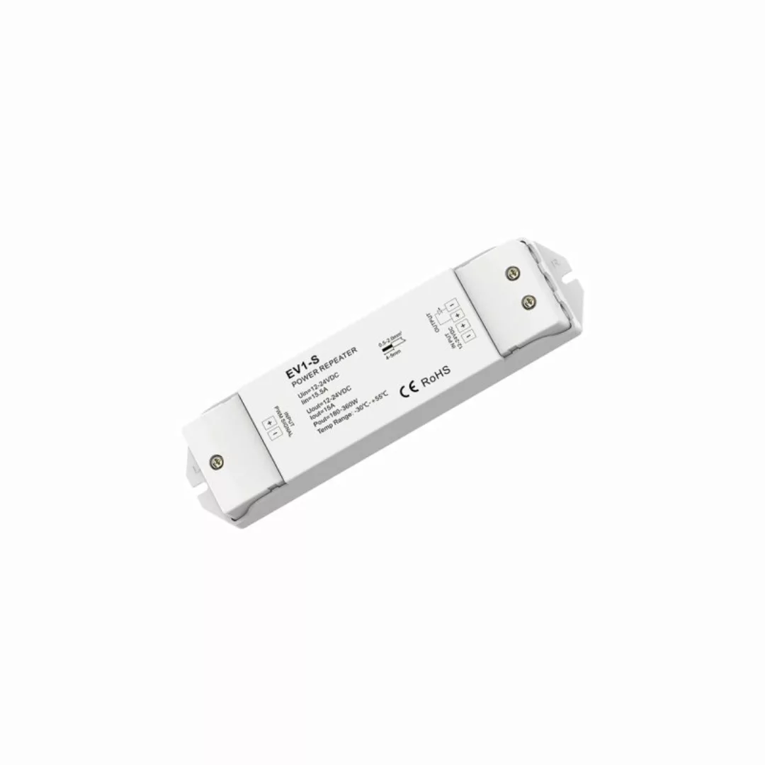 DOTLUX LED-Verstaerker max. 360W fuer einfarbige LED-Streifen 1 Kanal 1x15 günstig online kaufen