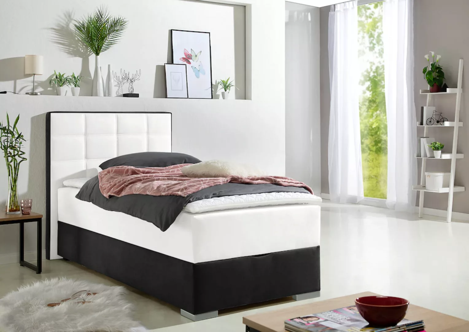 Maintal Boxspringbett, mit Bettkasten und Topper günstig online kaufen