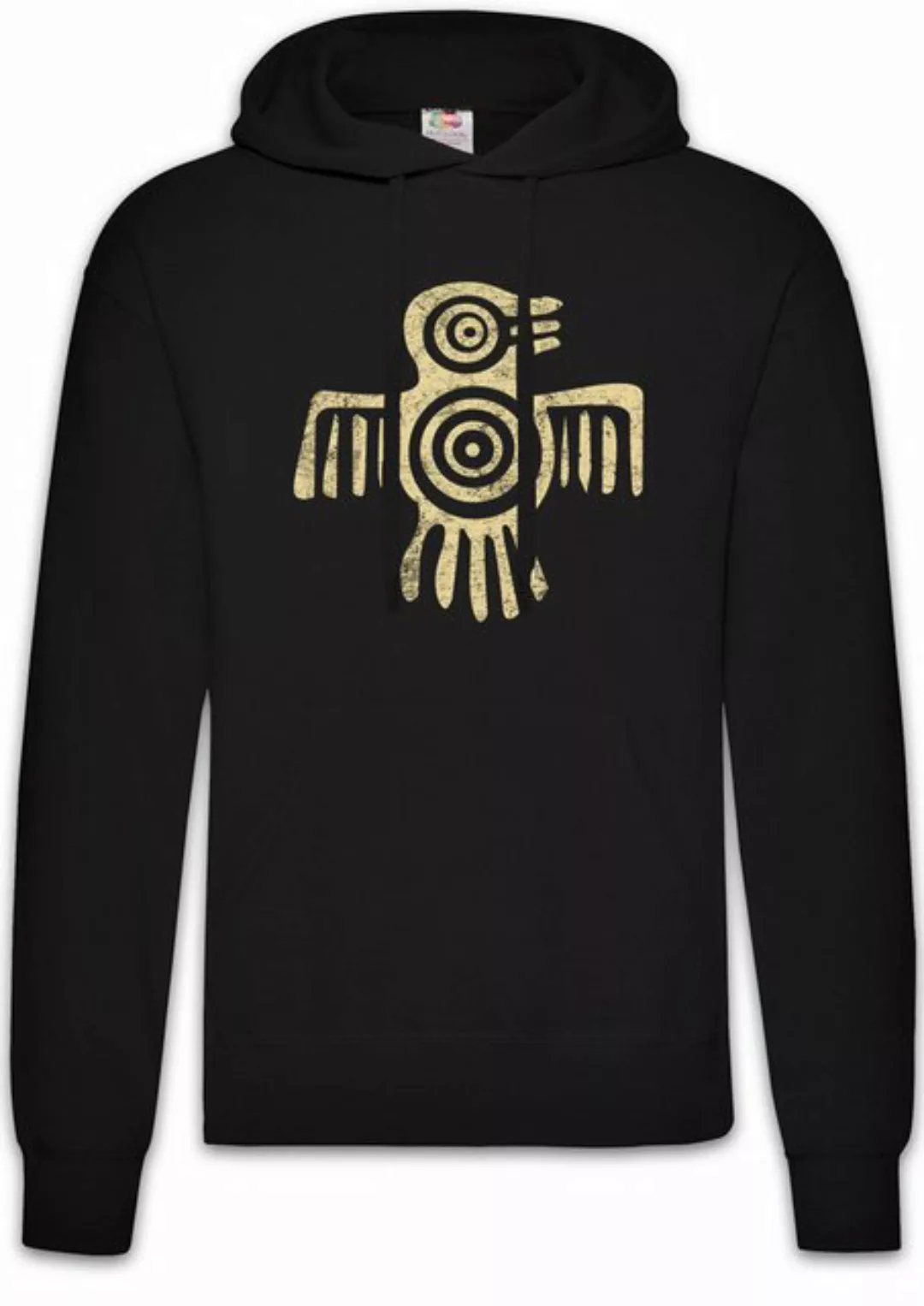 Urban Backwoods Hoodie Aztec Bird II Herren Hoodie Native Indian American A günstig online kaufen