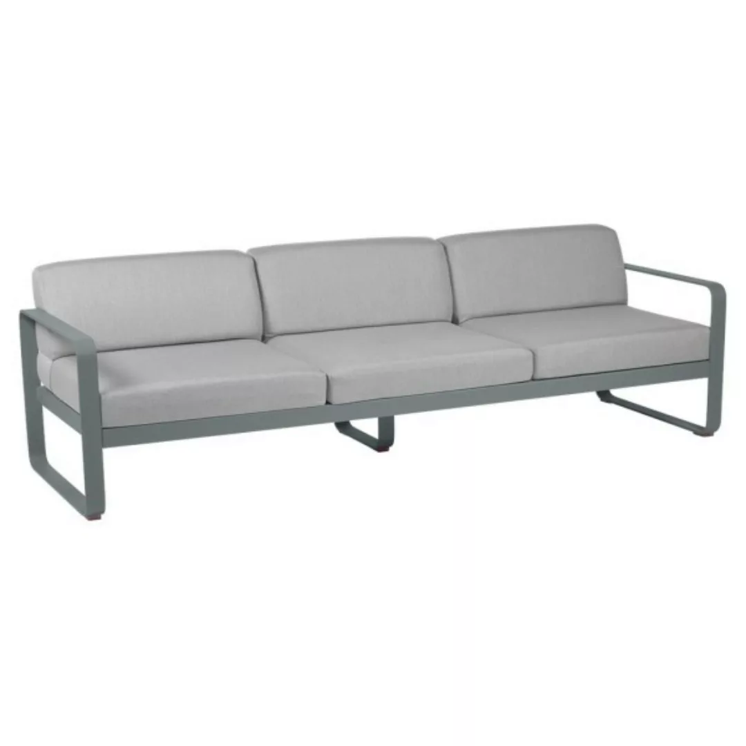 Bellevie 3-Sitzer Lounge-Sofa 26 Gewittergrau 79 Flanellgrau günstig online kaufen