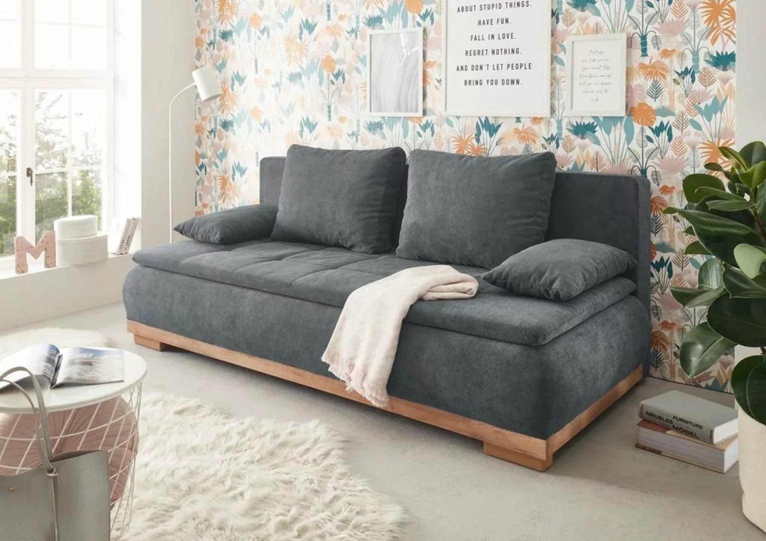 ED EXCITING DESIGN Schlafsofa, Mila Schlafsofa Schlafcouch Polstergarnitur günstig online kaufen