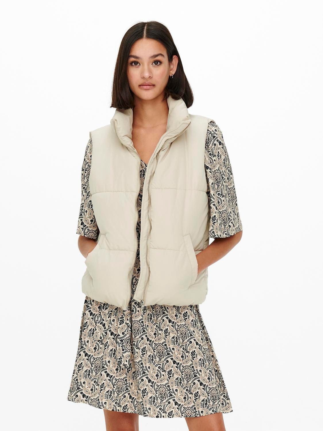 JDY Steppweste JDYNEWERICA SHORT WAISTCOAT OTW günstig online kaufen