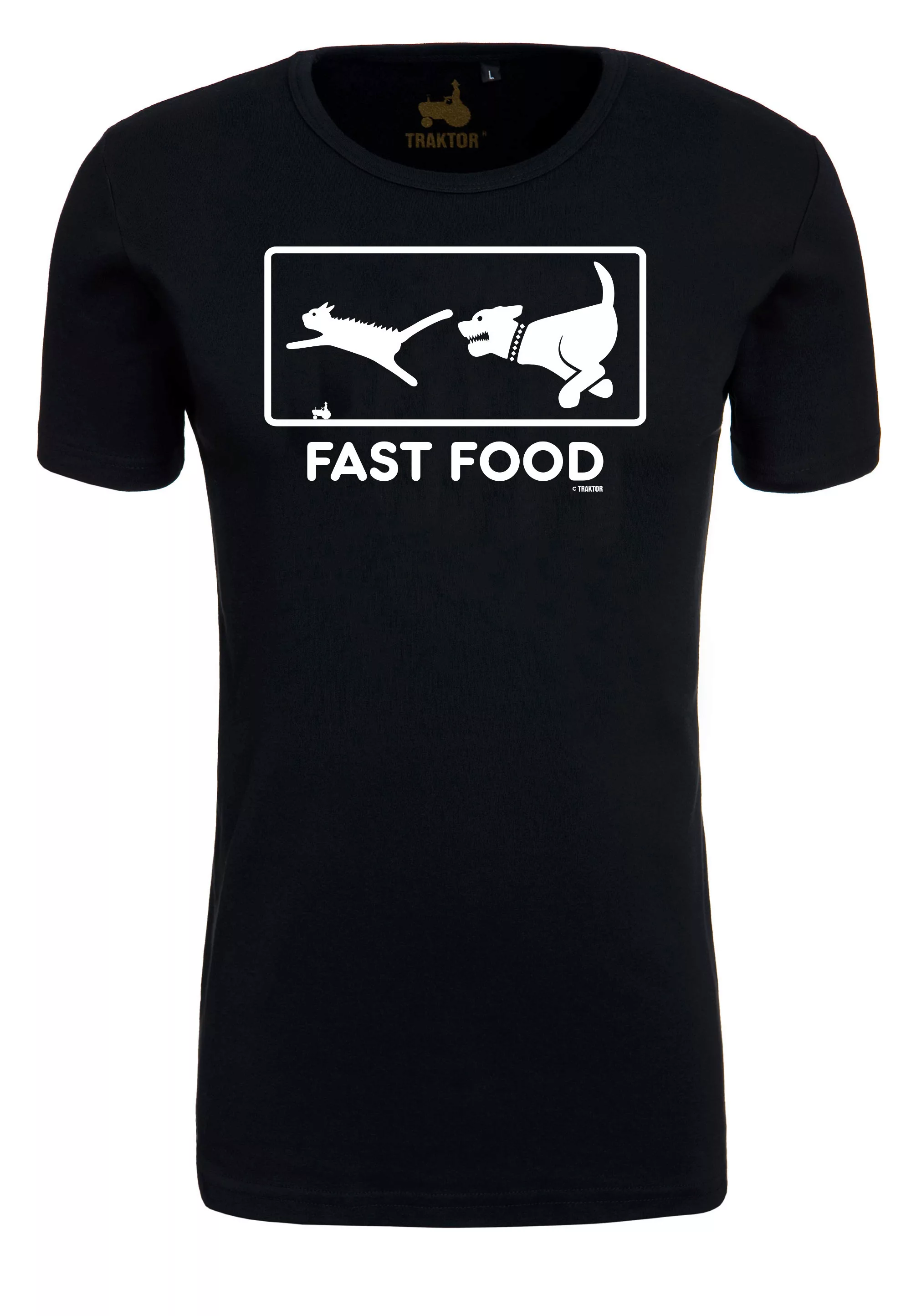 LOGOSHIRT T-Shirt "Fast Food", mit lustigem Print günstig online kaufen