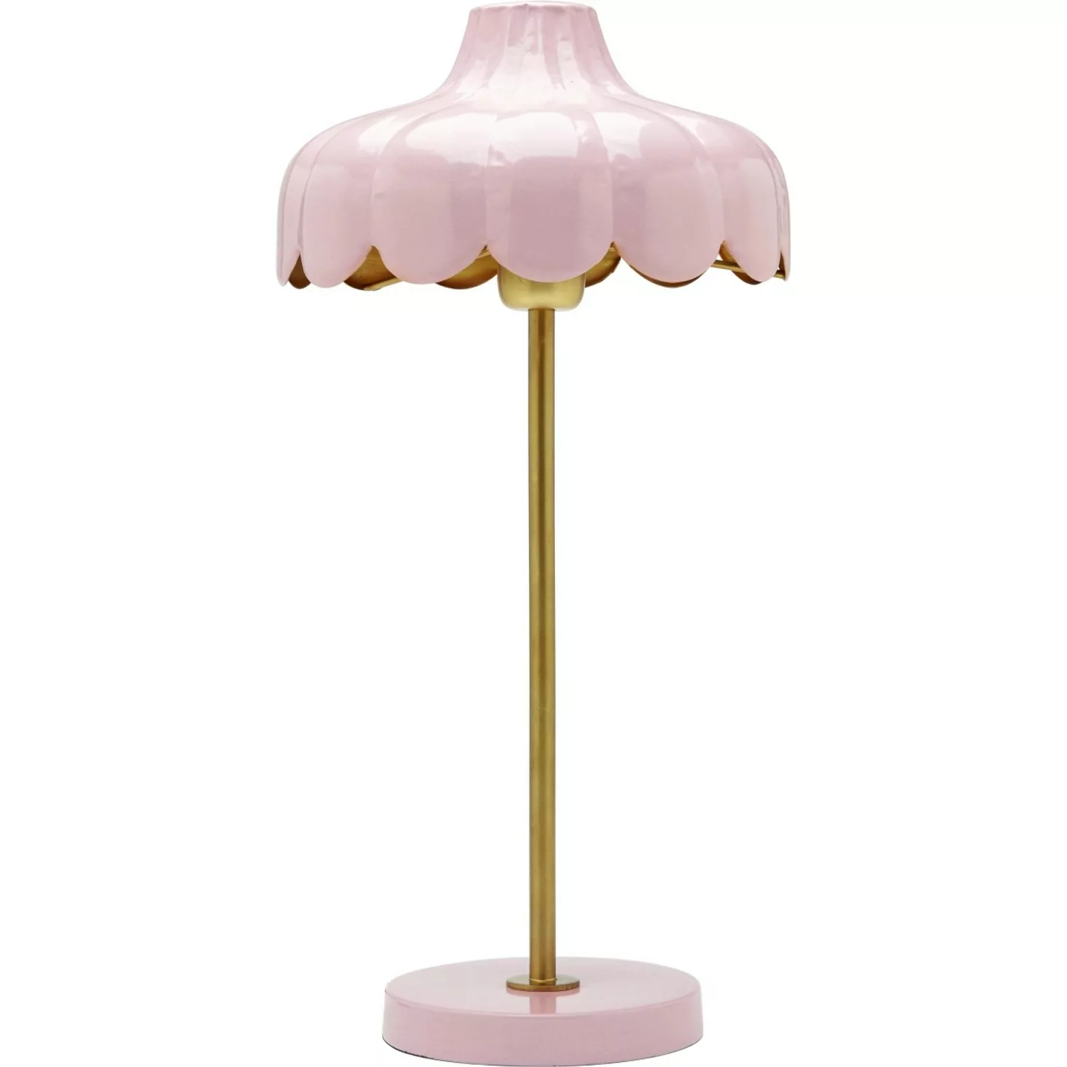 PR Home Wells Tischleuchte im Blumen design Rosa Gold E27 24x50cm günstig online kaufen