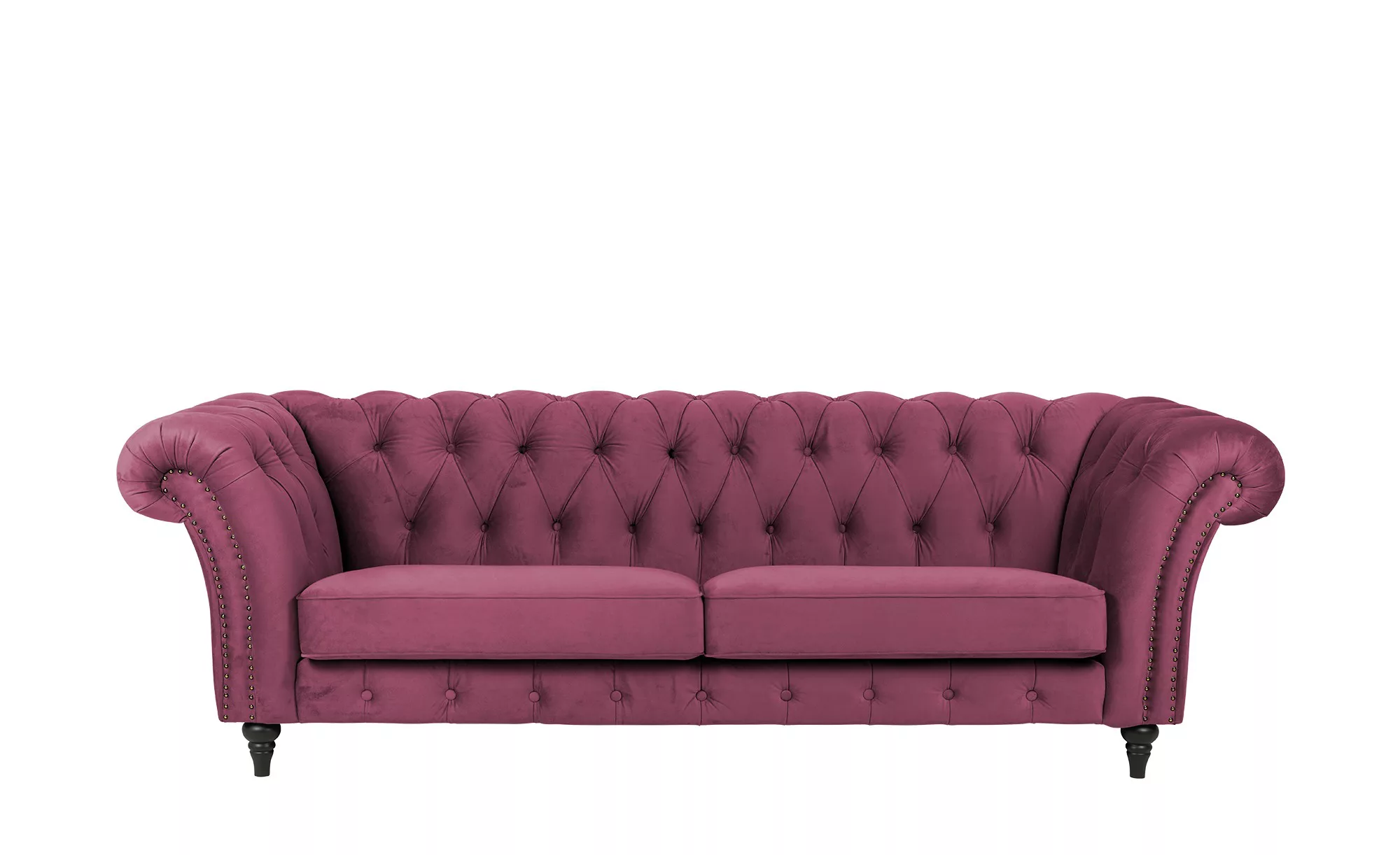 SOHO Einzelsofa  Churchill ¦ lila/violett ¦ Maße (cm): B: 252 H: 79 T: 100. günstig online kaufen