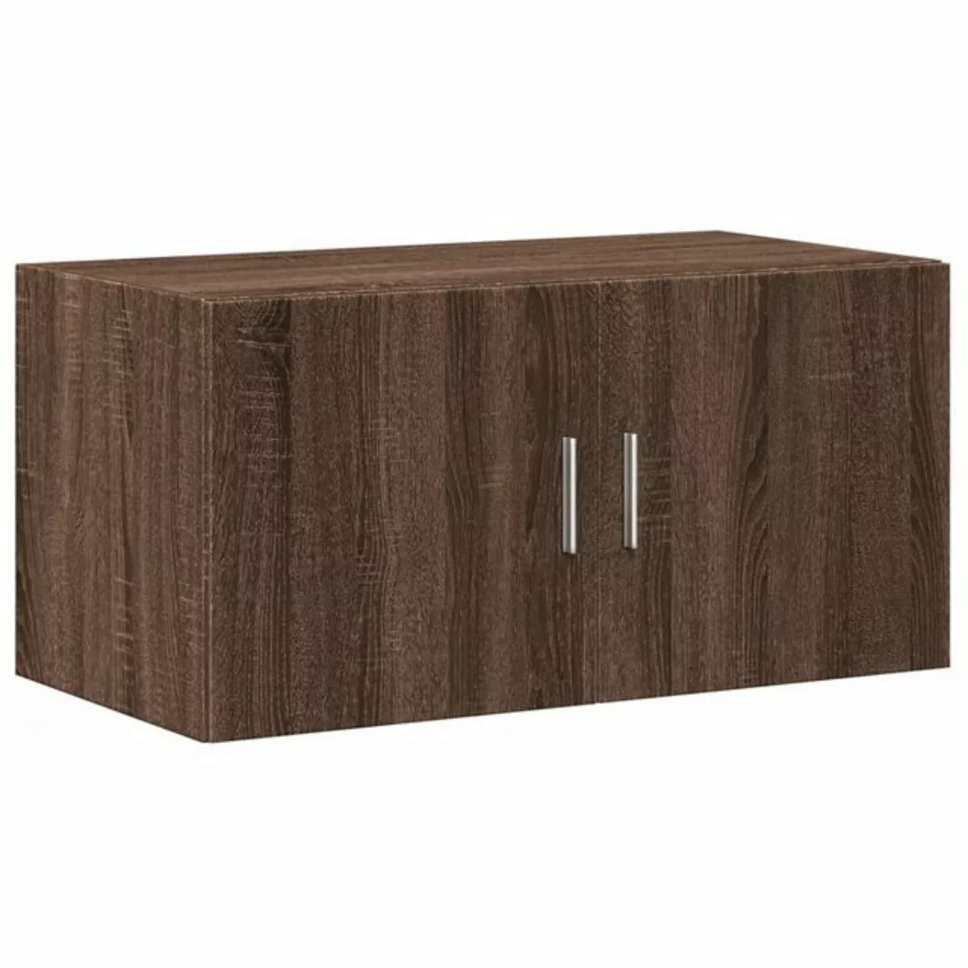 vidaXL Schrankmodule Wandschrank Braun Eichen-Optik 80x42,5x40 cm Holzwerks günstig online kaufen