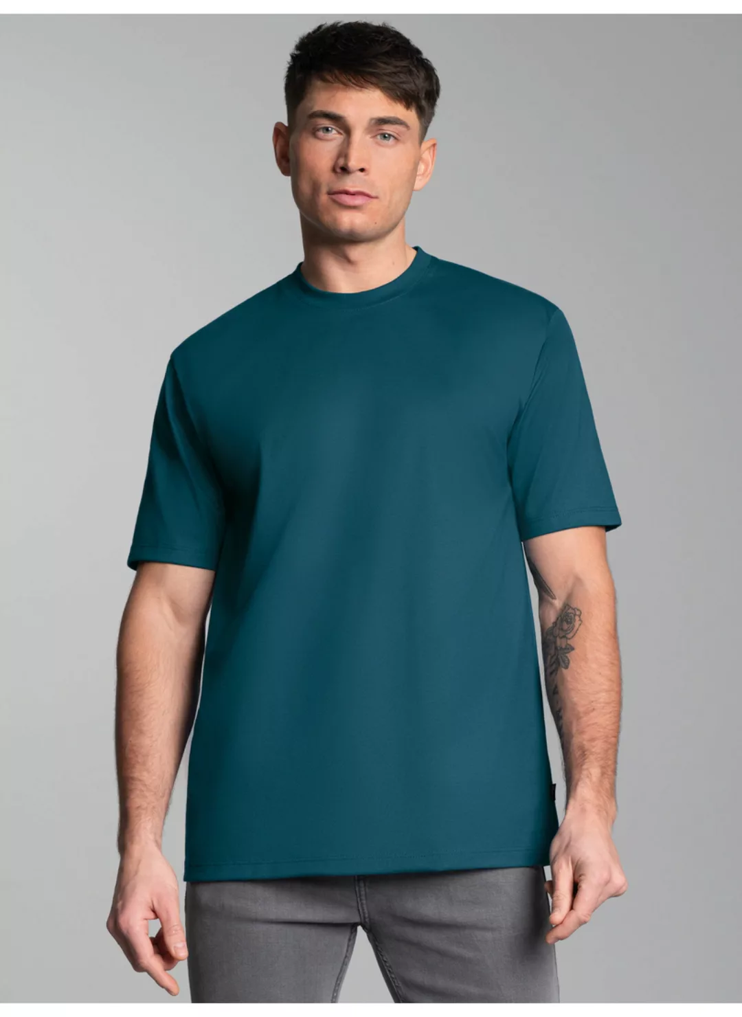 Trigema T-Shirt "TRIGEMA T-Shirt aus 100% Baumwolle", (1 tlg.) günstig online kaufen