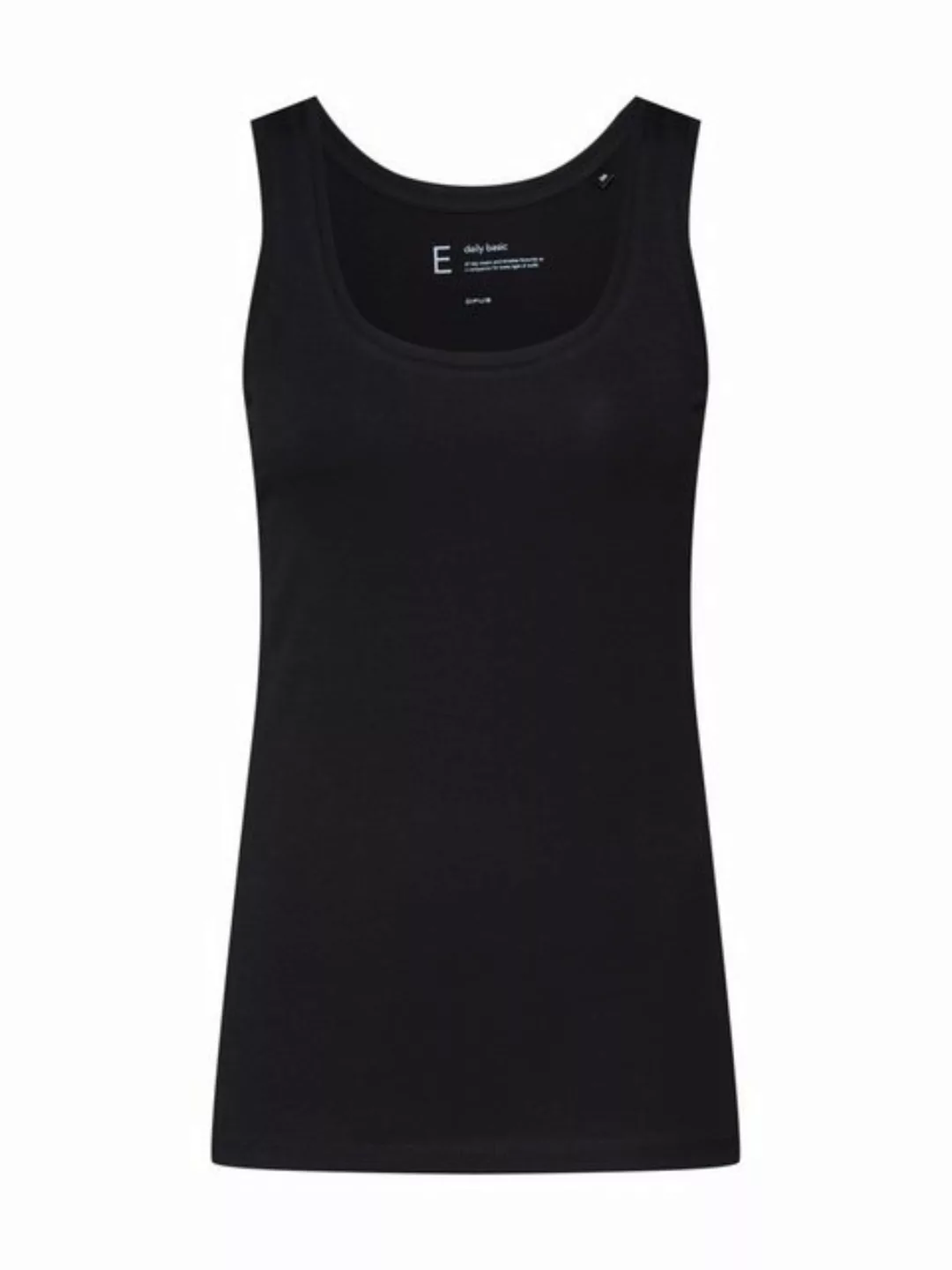 OPUS Tanktop schwarz regular (1-tlg) günstig online kaufen