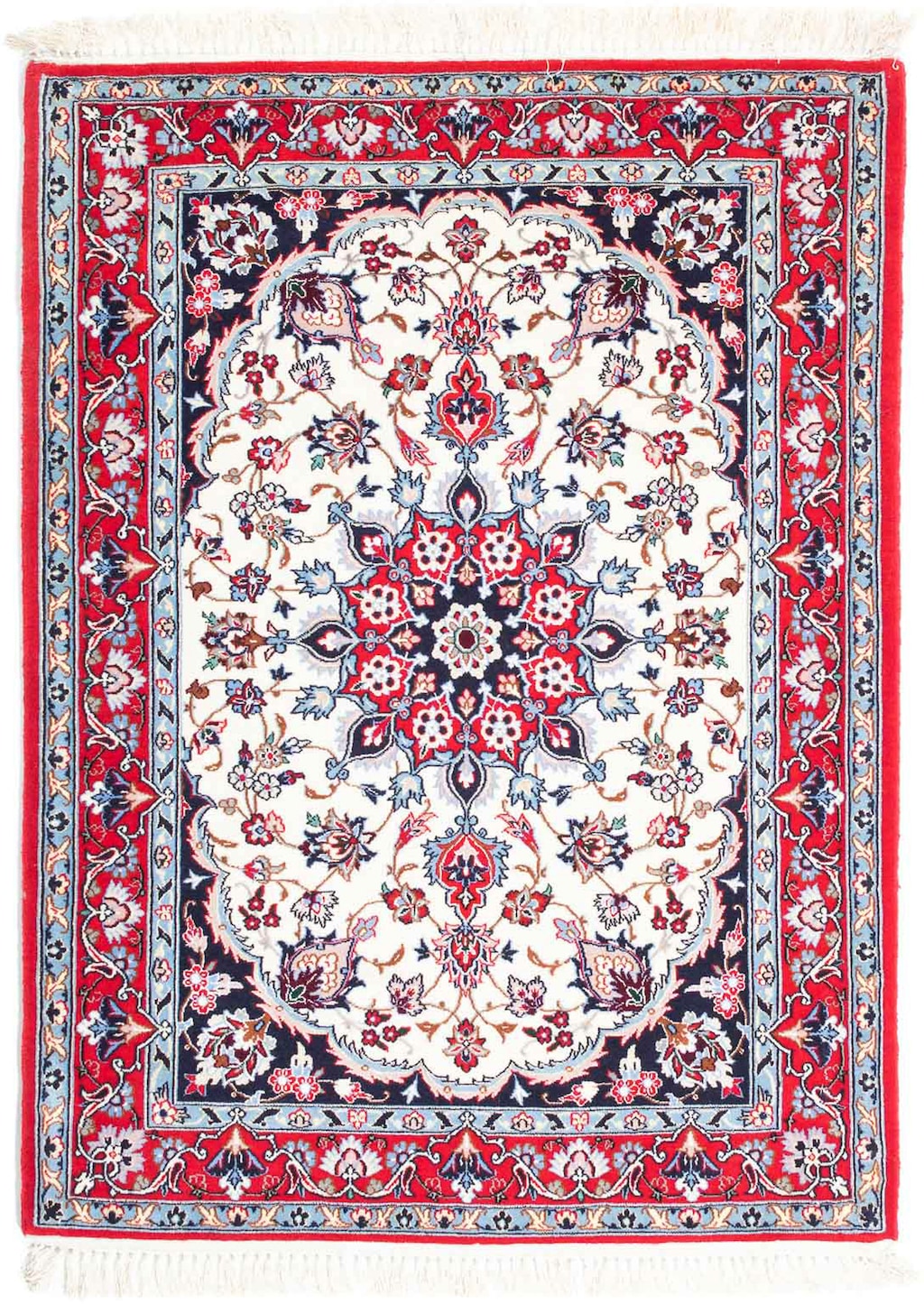 morgenland Orientteppich »Perser - Isfahan - Premium - 115 x 84 cm - rot«, günstig online kaufen