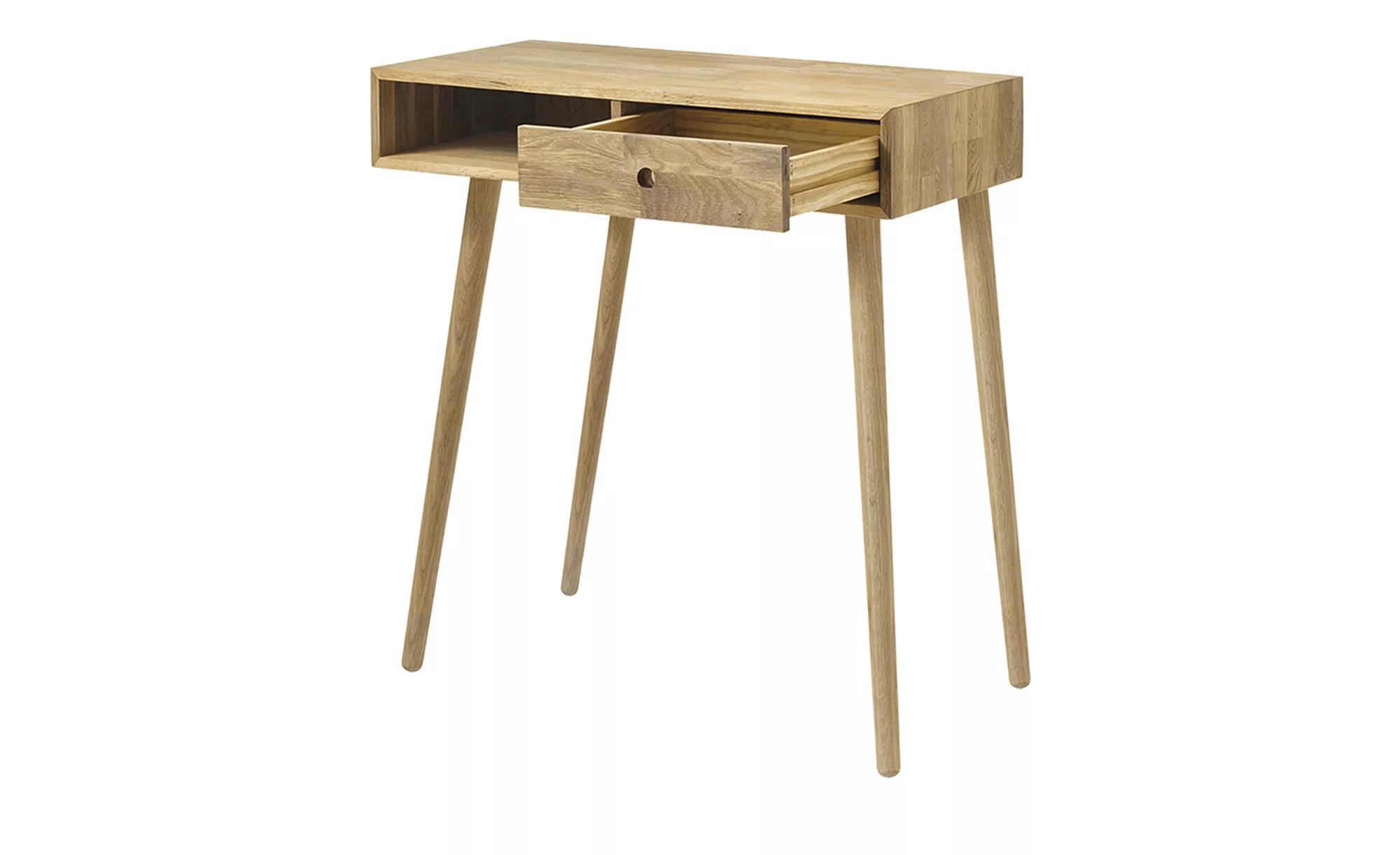 MCA furniture Konsole "Agra", Eiche Massivholz mit Schublade günstig online kaufen
