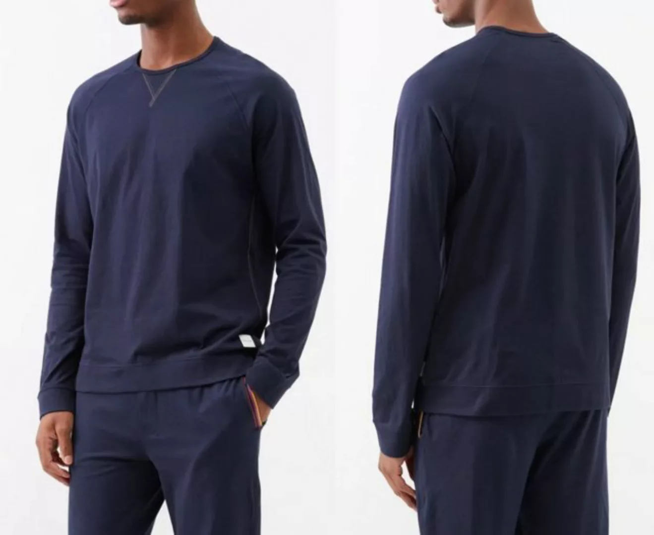 Paul Smith T-Shirt PAUL SMITH Long-sleeved Jersey T-Shirt Loungewear Shirt günstig online kaufen