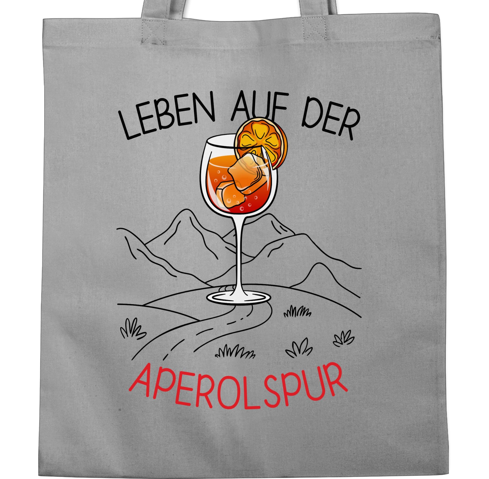 Shirtracer Umhängetasche Leben auf der Aperolspur, günstig online kaufen