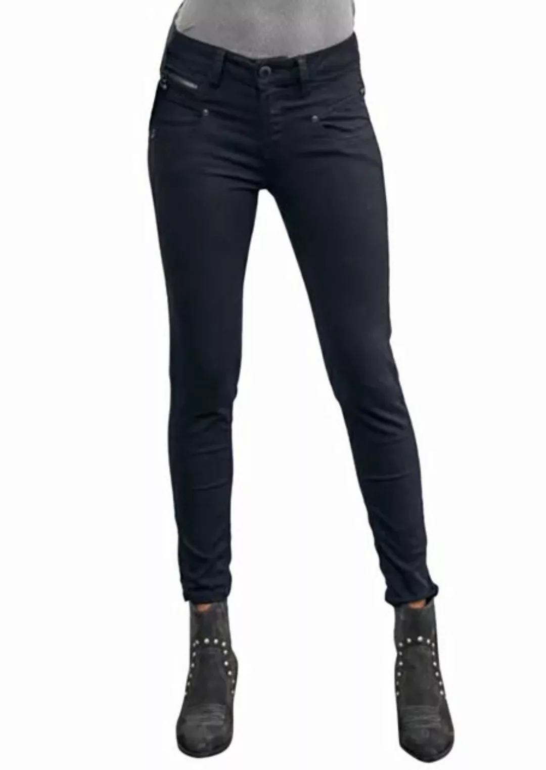 Freeman T. Porter 7/8-Jeans Alexa High Waist Cropped Super Stretch Denim bl günstig online kaufen