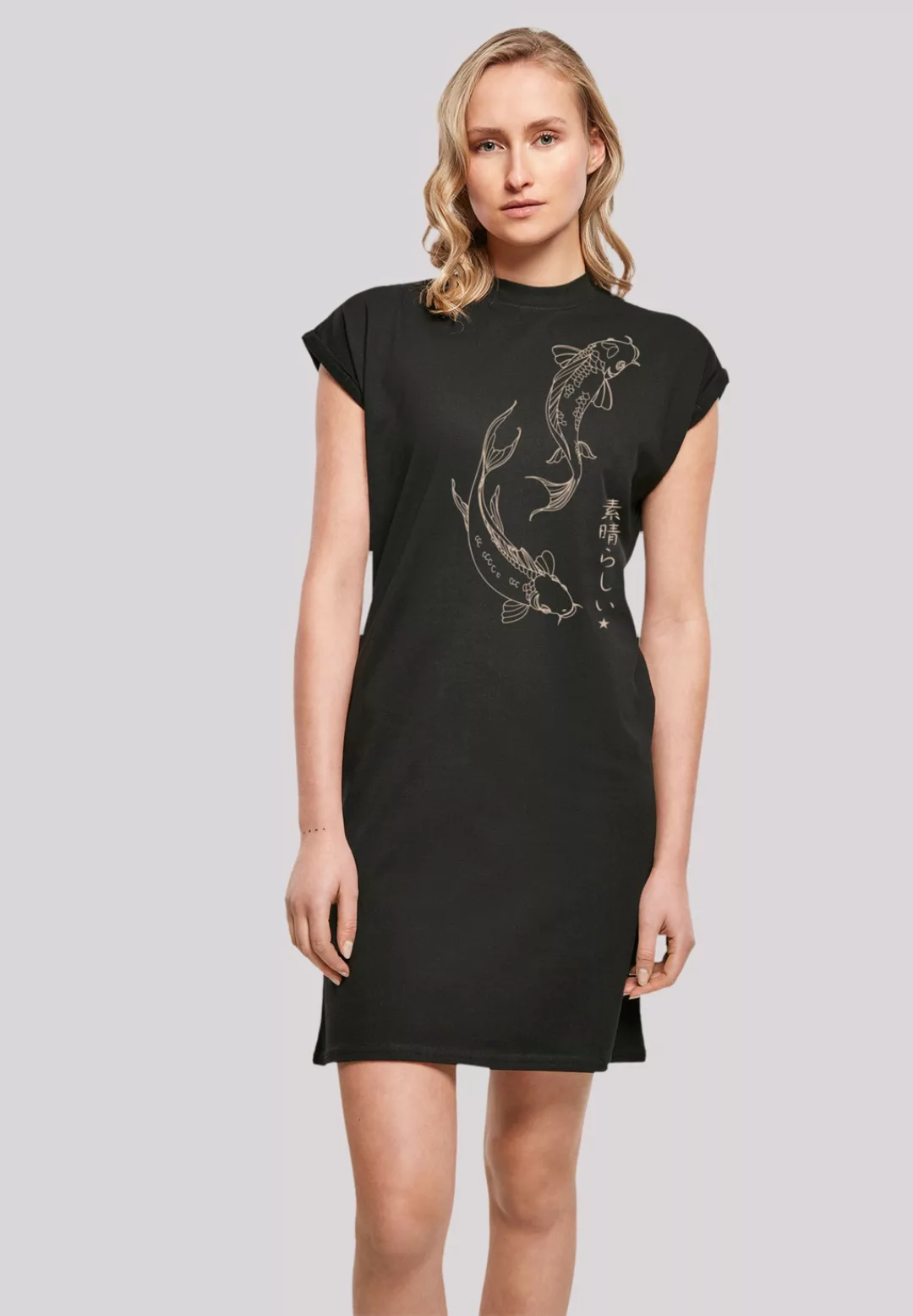 F4NT4STIC Shirtkleid "Koi Karpfen", Print günstig online kaufen