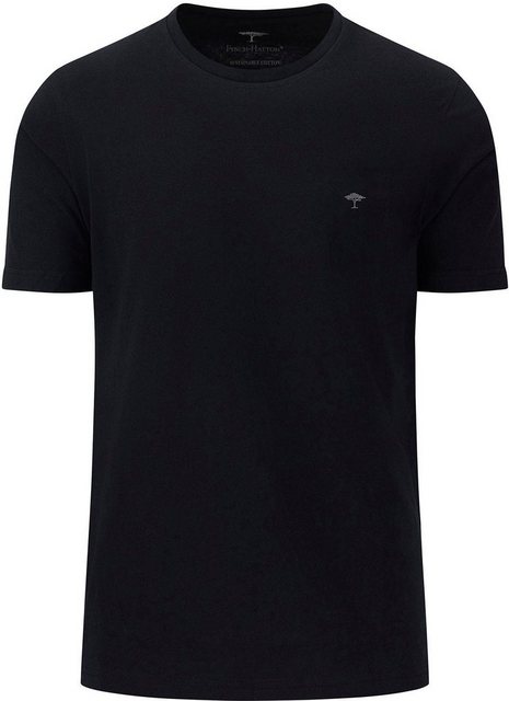 FYNCH-HATTON T-Shirt FYNCH-HATTON Basic T-Shirt (1-tlg) unifarben günstig online kaufen