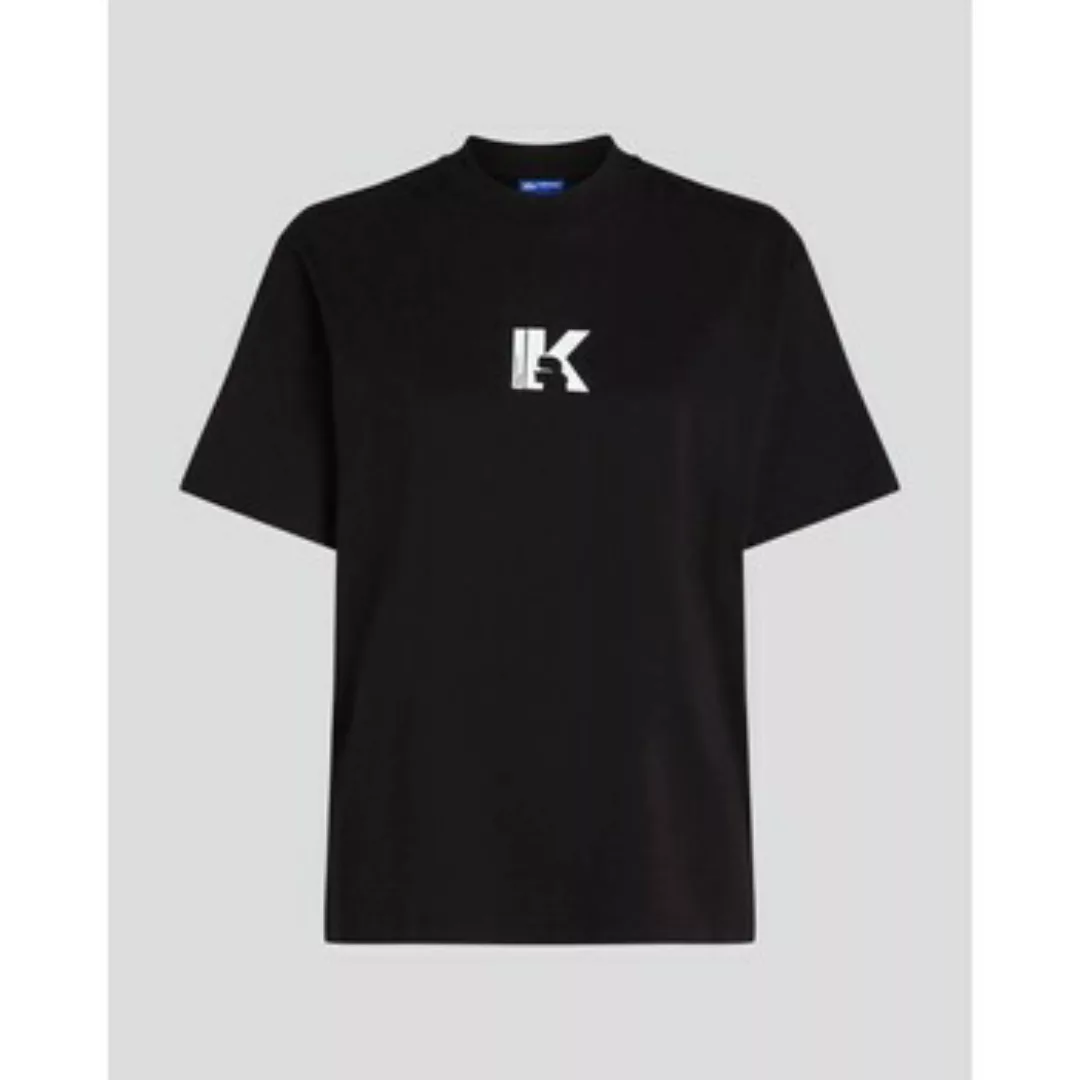 Karl Lagerfeld  T-Shirts & Poloshirts A1W17031 REG SS LOGO TEE günstig online kaufen