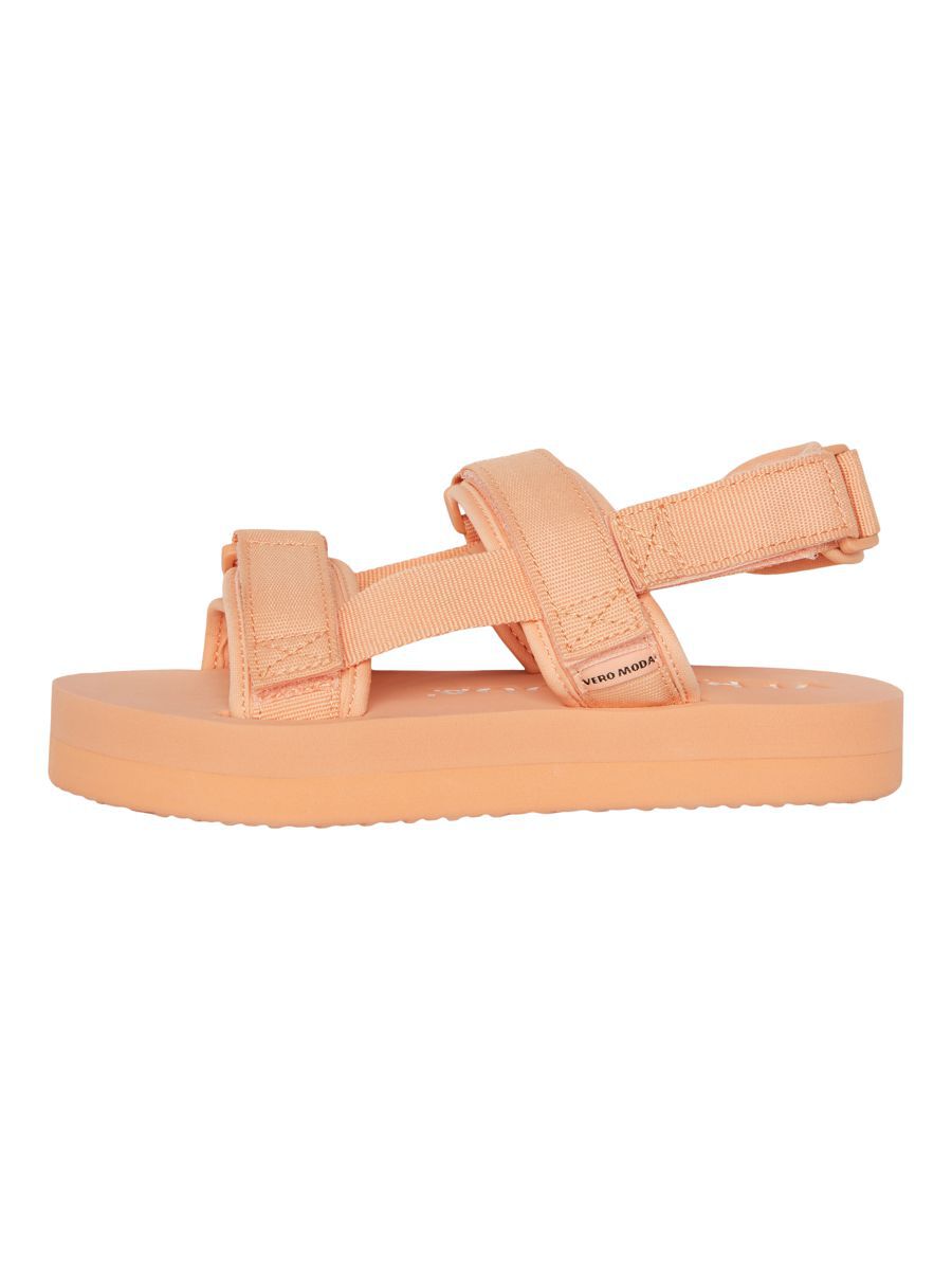 VERO MODA Klettverschluss Sandalen Damen Beige günstig online kaufen