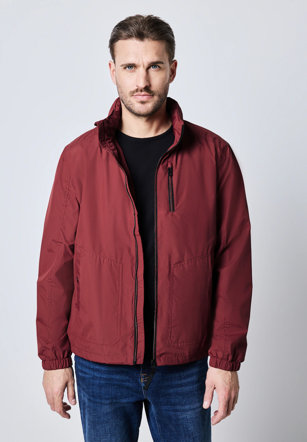 STREET ONE MEN Windbreaker, ohne Kapuze, mit Kapuze günstig online kaufen