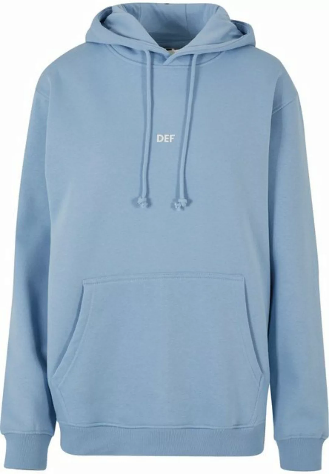 DEF Kapuzensweatshirt DEF Herren DEF Oversized Hoody Light Blue (1-tlg) günstig online kaufen