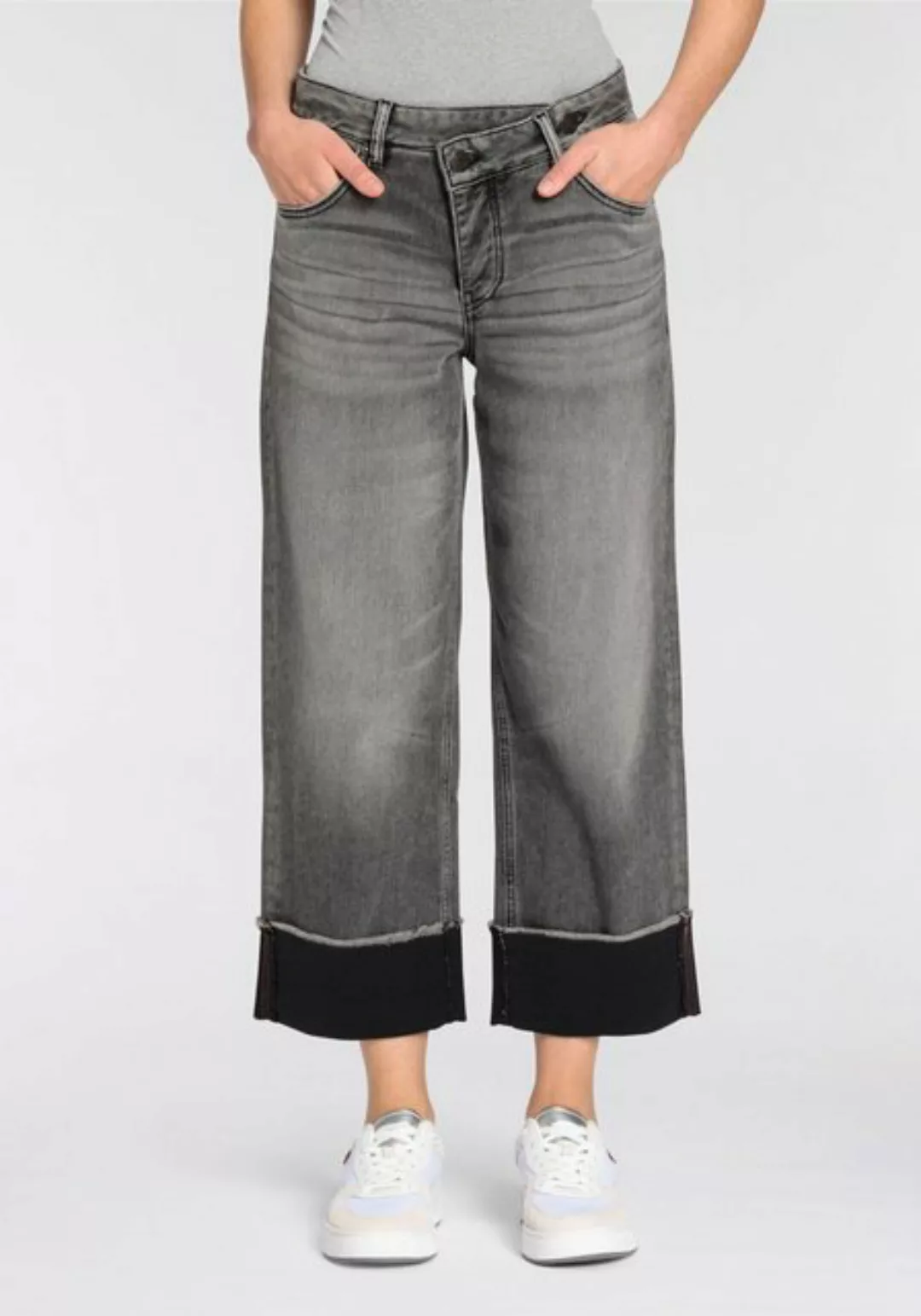 Herrlicher Weite Jeans Mäze Organic Denim Brushed günstig online kaufen