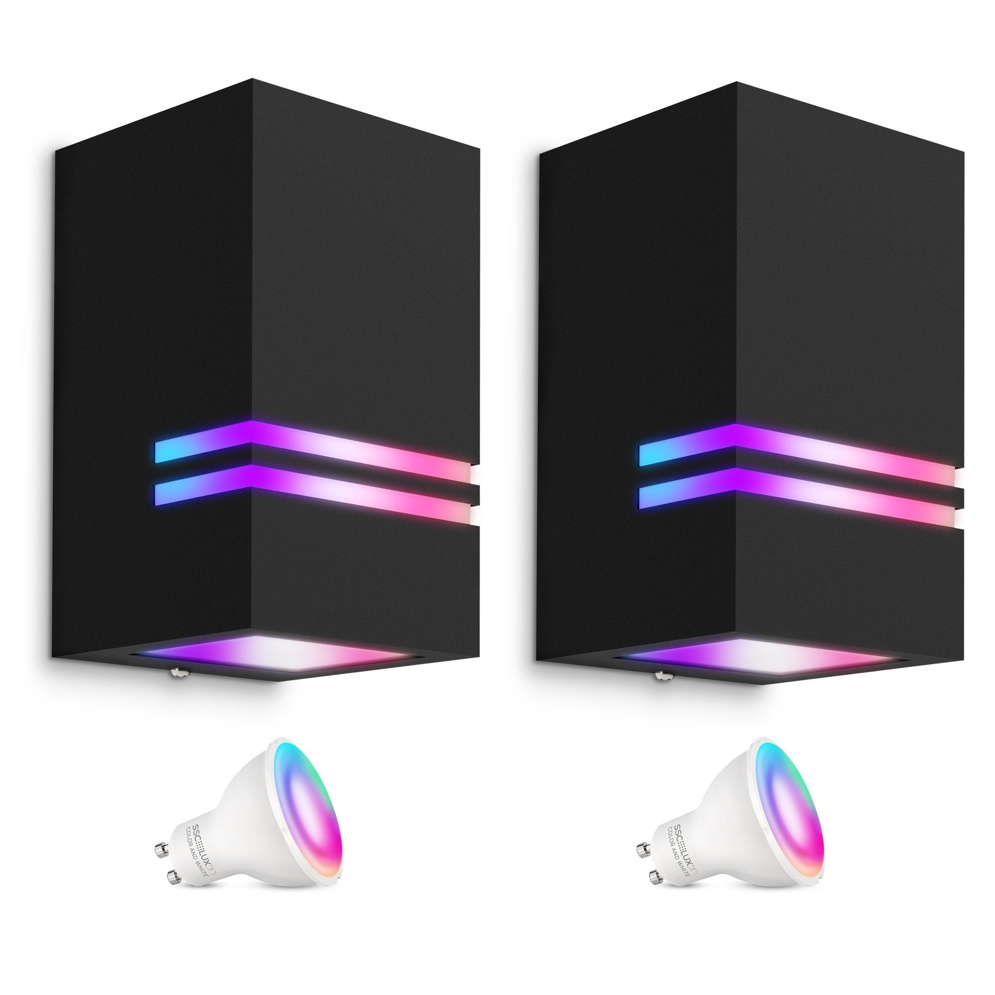 SSC-LUXon LED Außen-Wandleuchte JOVO-S Aussen-Wandleuchte Up günstig online kaufen