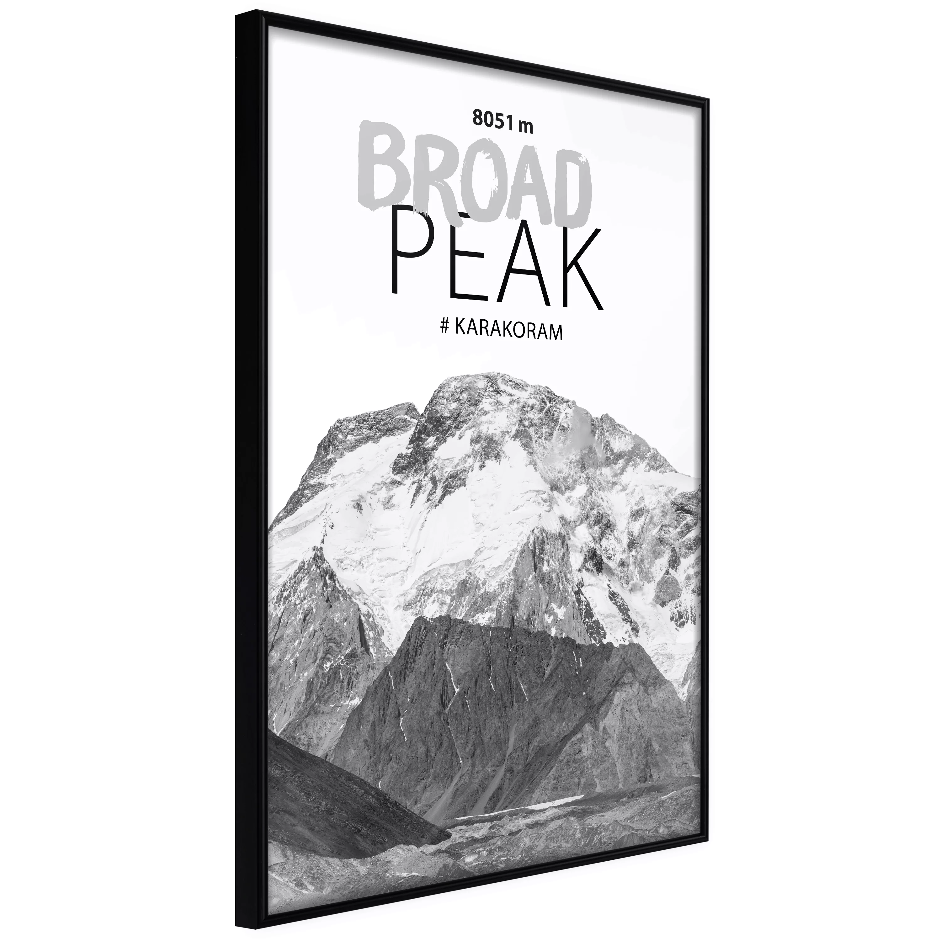 Poster - Peaks Of The World: Broad Peak günstig online kaufen