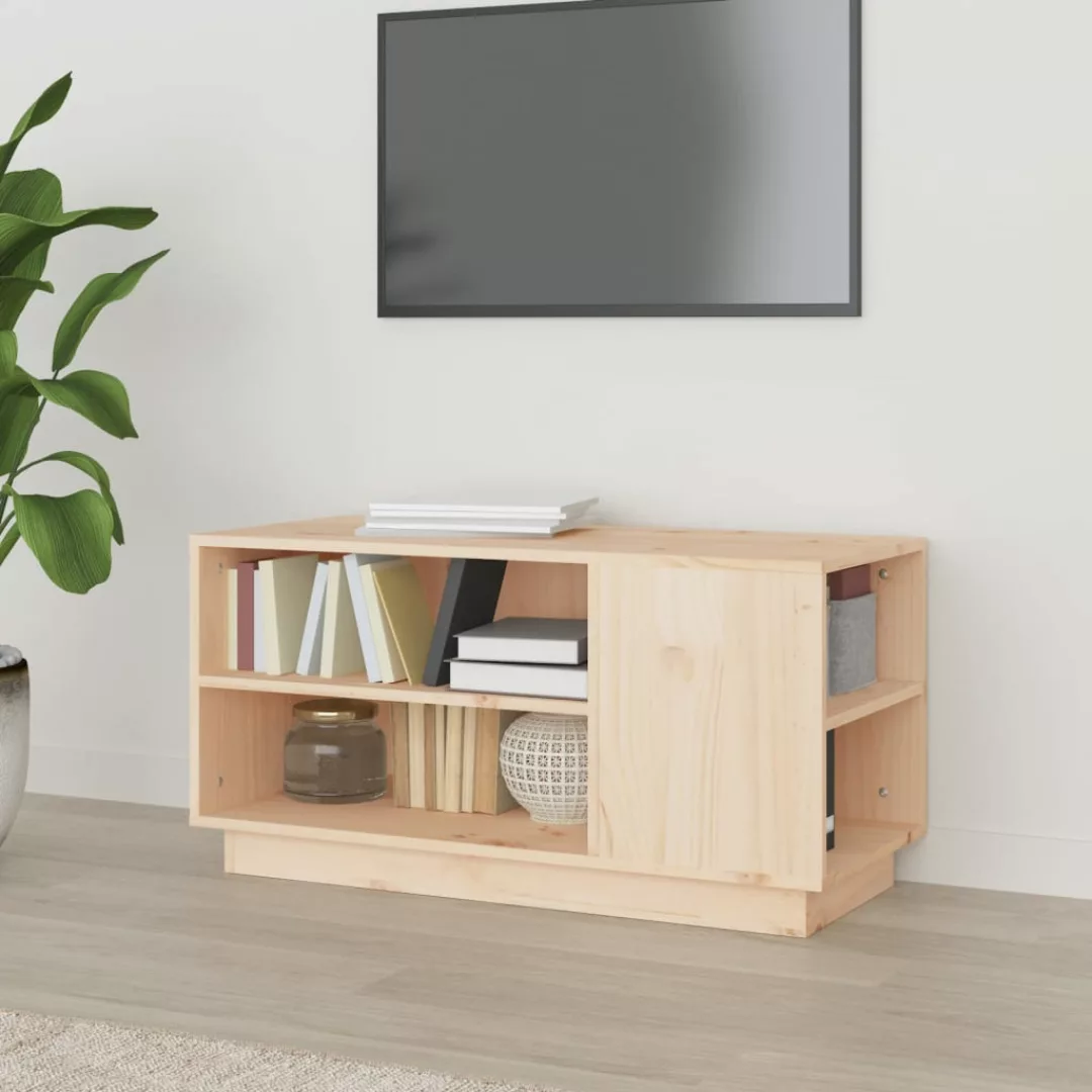 Vidaxl Tv-schrank 80x35x40,5 Cm Massivholz Kiefer günstig online kaufen