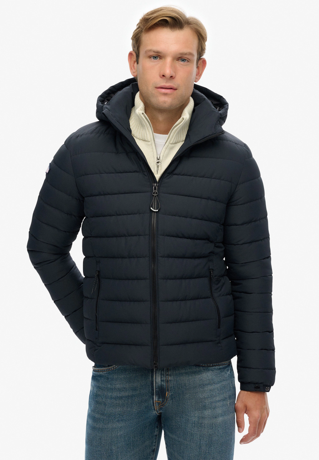 Superdry Steppjacke "HOODED FUJI PADDED JACKET", mit Kapuze günstig online kaufen