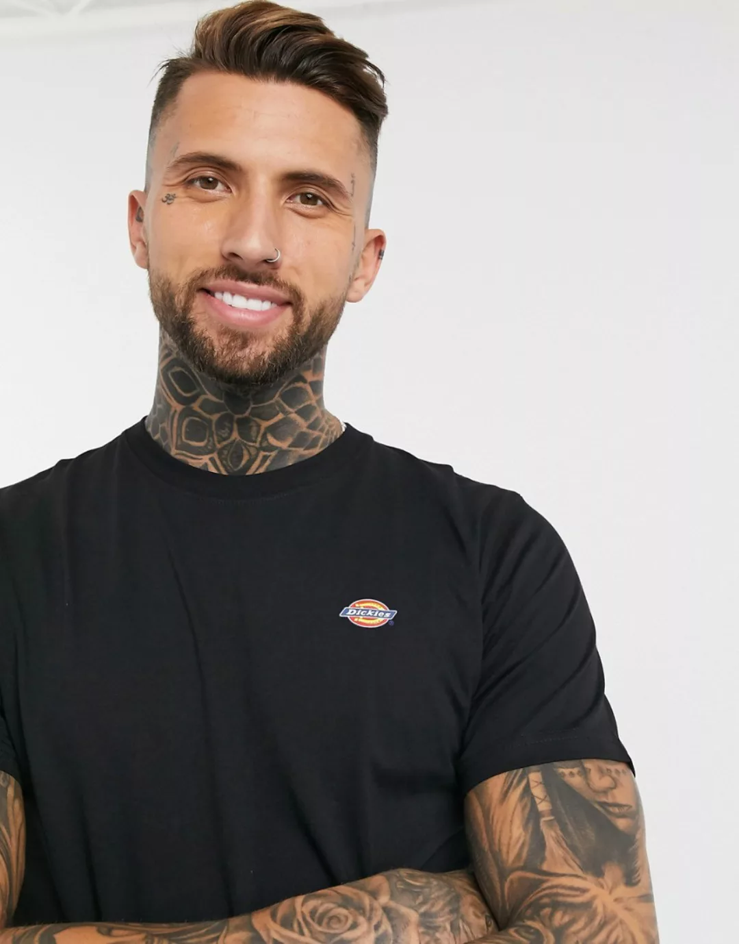 Dickies – Stockdale – Regulär geschnittenes T-Shirt in Schwarz günstig online kaufen