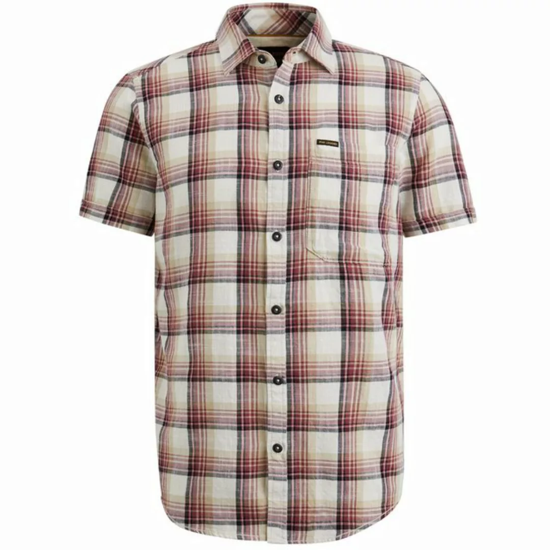 PME LEGEND Langarmhemd Short Sleeve Shirt Ctn Slub Weave günstig online kaufen