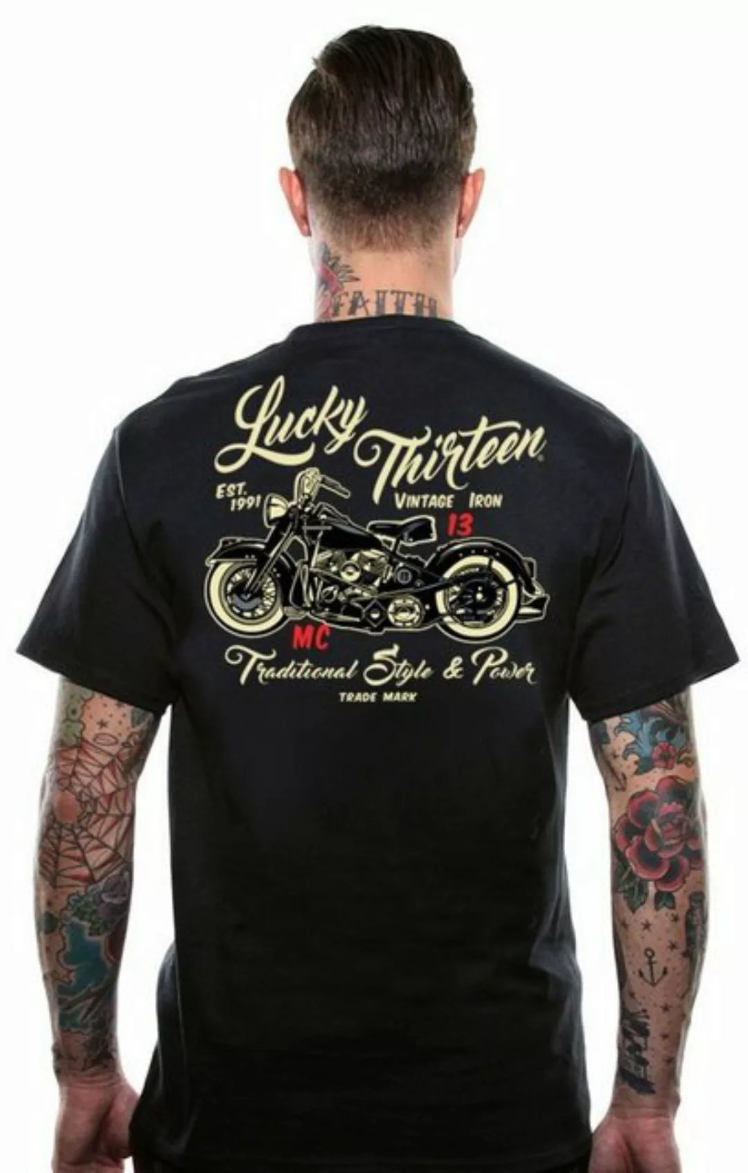 Lucky 13 T-Shirt günstig online kaufen