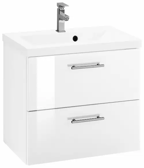 welltime Waschbeckenunterschrank "Venedig", Badmöbel, Waschtisch inkl. Wasc günstig online kaufen