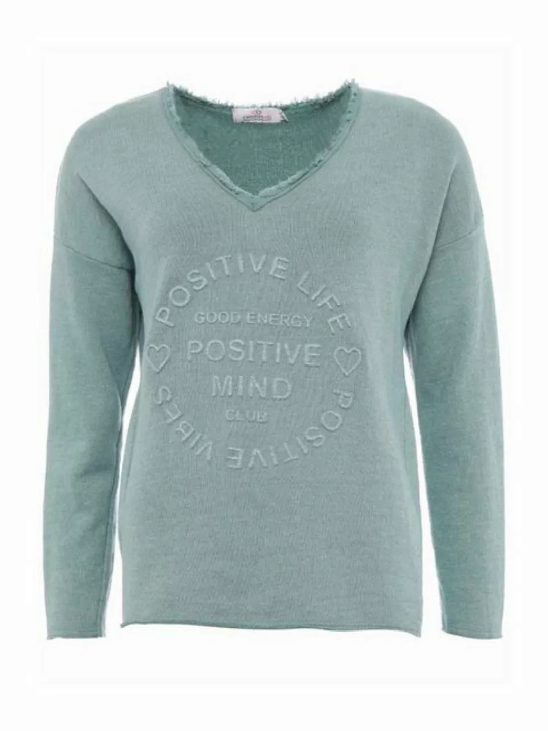 Zwillingsherz Sweatshirt Positive Mind (1-tlg) Plain/ohne Details günstig online kaufen