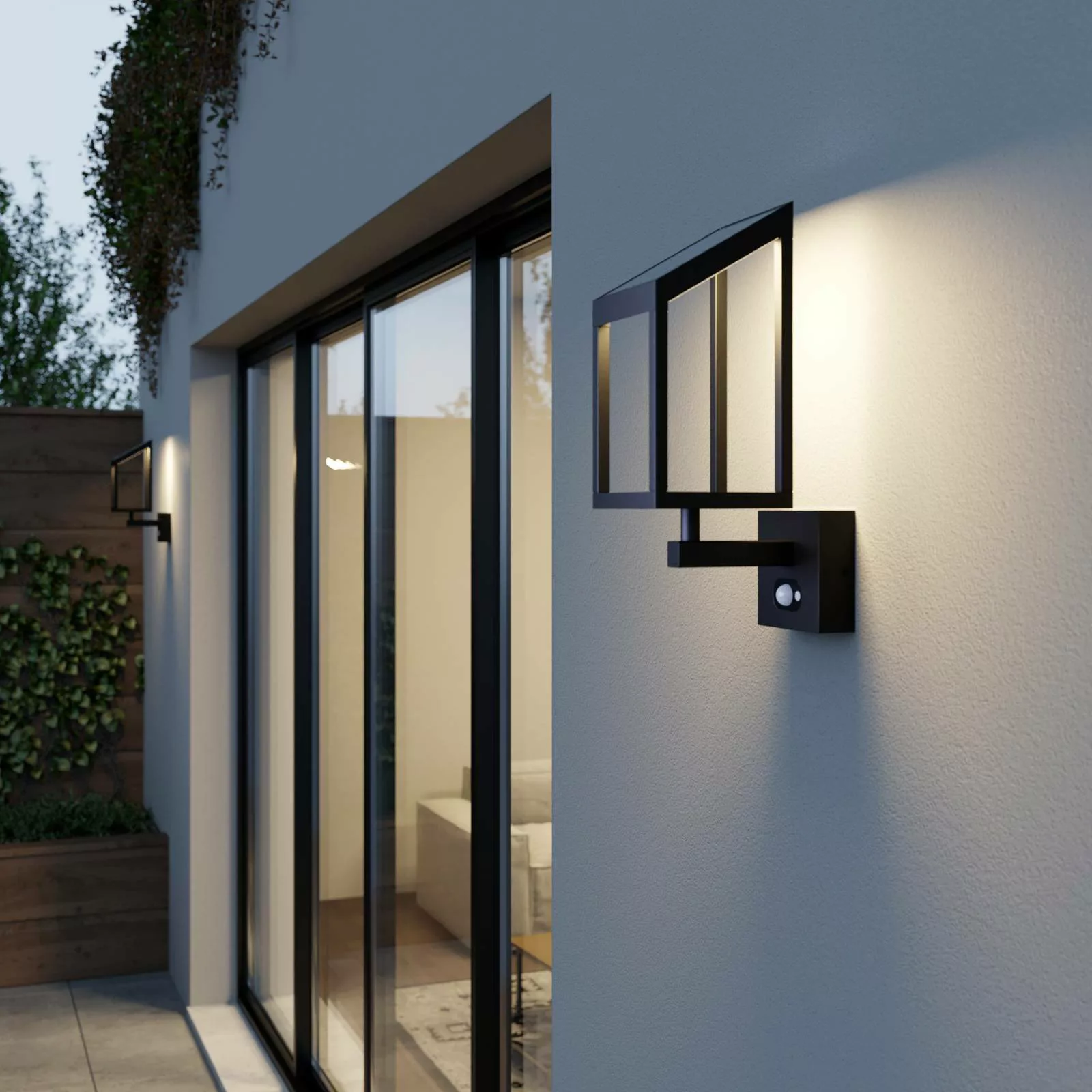 Lucande Timeo LED-Solar-Außenwandleuchte günstig online kaufen