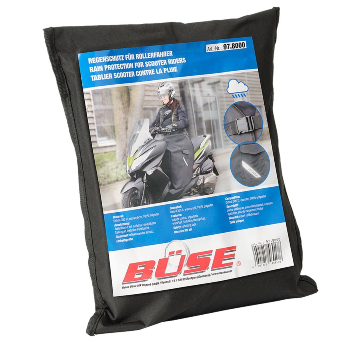 Büse Reisetasche Büse Regenschutz für Rollerfahrer günstig online kaufen
