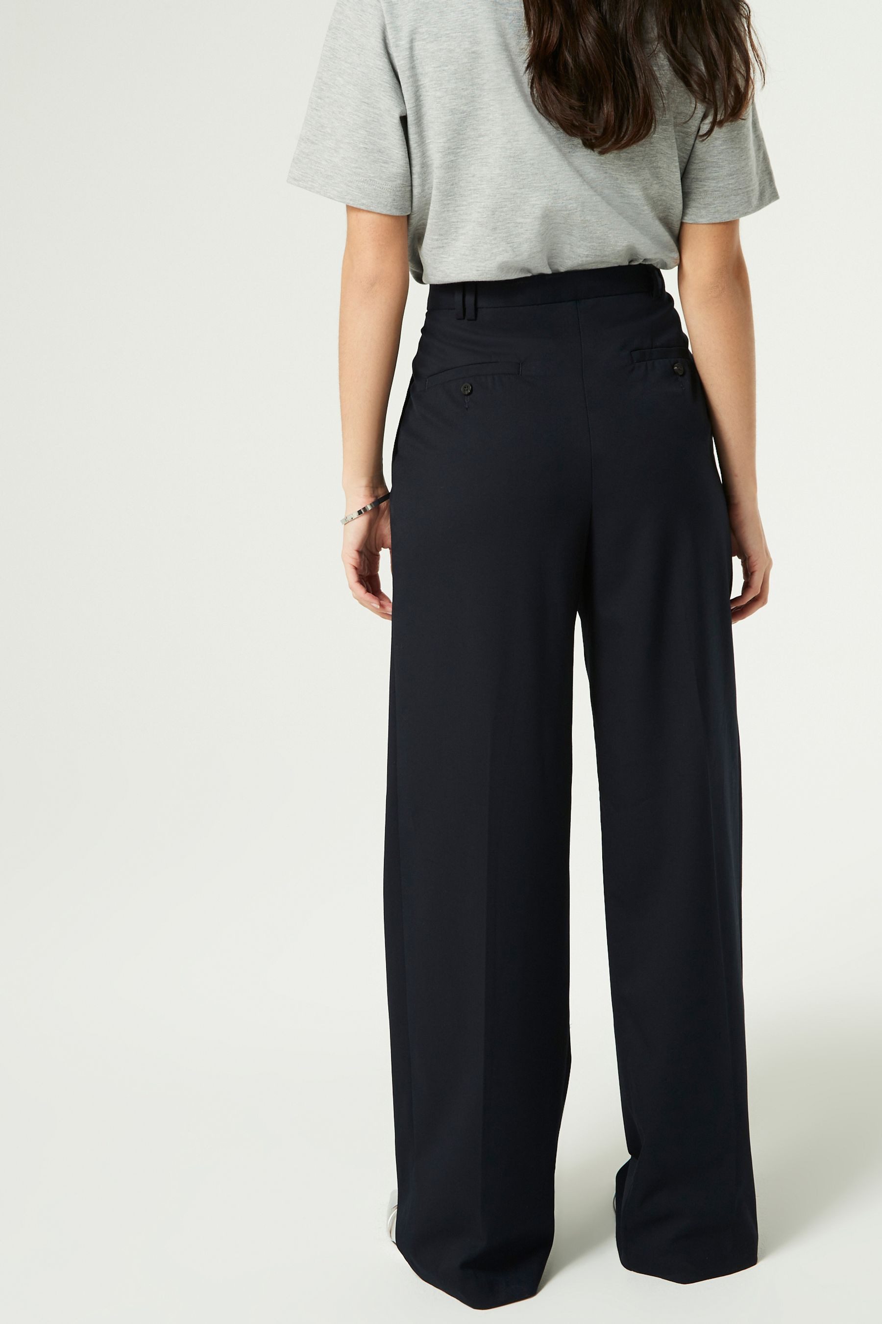 Next Anzughose Hochwertige Hose mit weitem günstig online kaufen