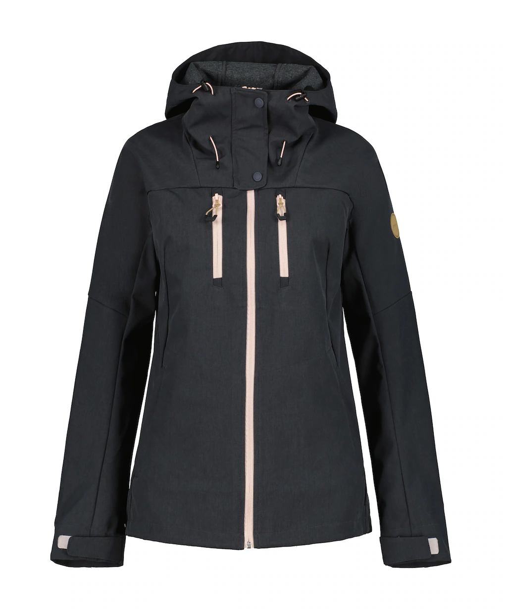 Icepeak Softshelljacke "ICEPEAK METZ", mit Kapuze, mit Markenlabel am Ärmel günstig online kaufen