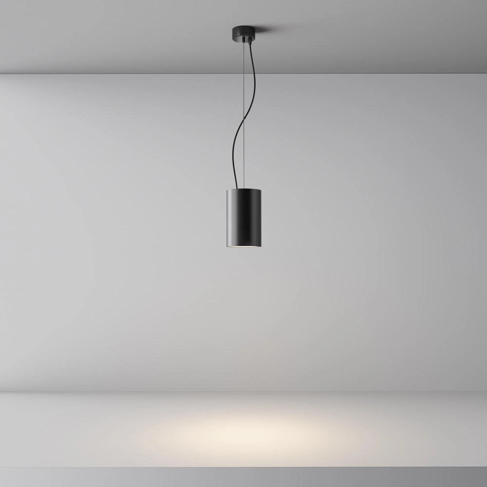 LED Pendelleuchte Efir in Schwarz 33W 2730lm günstig online kaufen