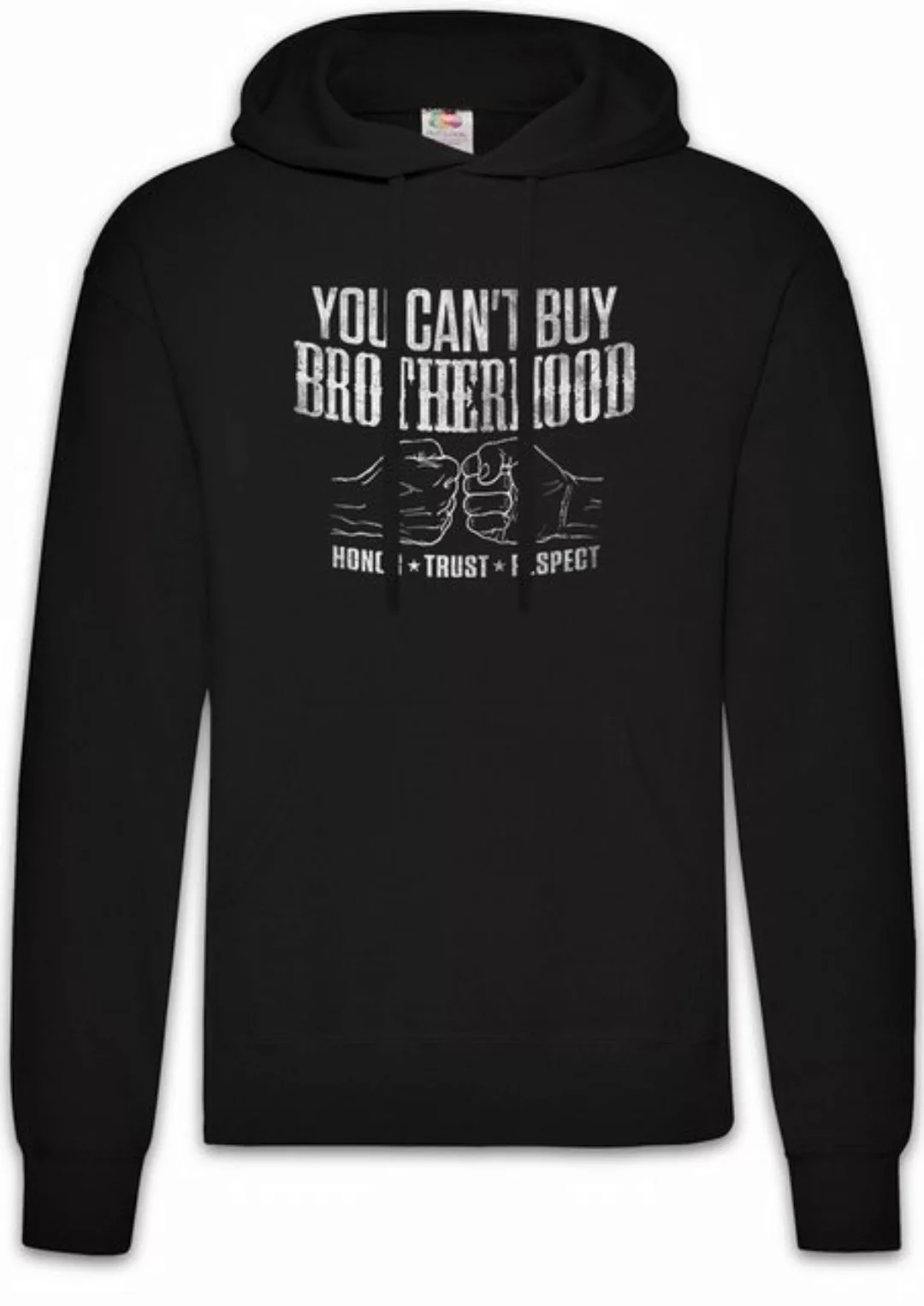 Urban Backwoods Hoodie Brotherhood Honor Trust Respect Herren Hoodie Gang G günstig online kaufen