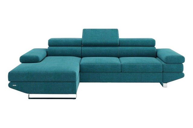 JVmoebel Ecksofa Eck Stoff Ecksofa L-Form Sofa Couch Design Couch Polster T günstig online kaufen